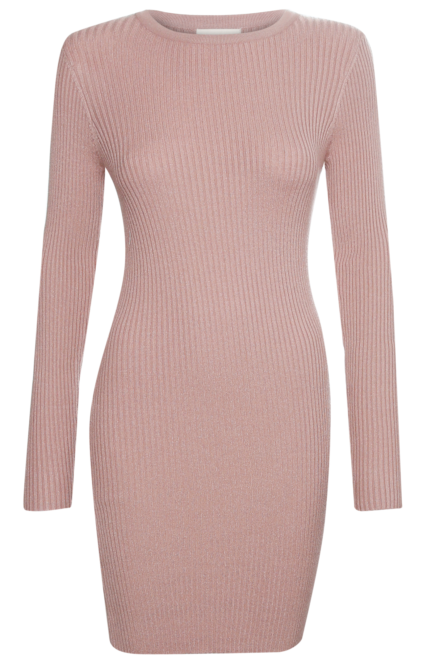 Ribbed Mini Knit Dress