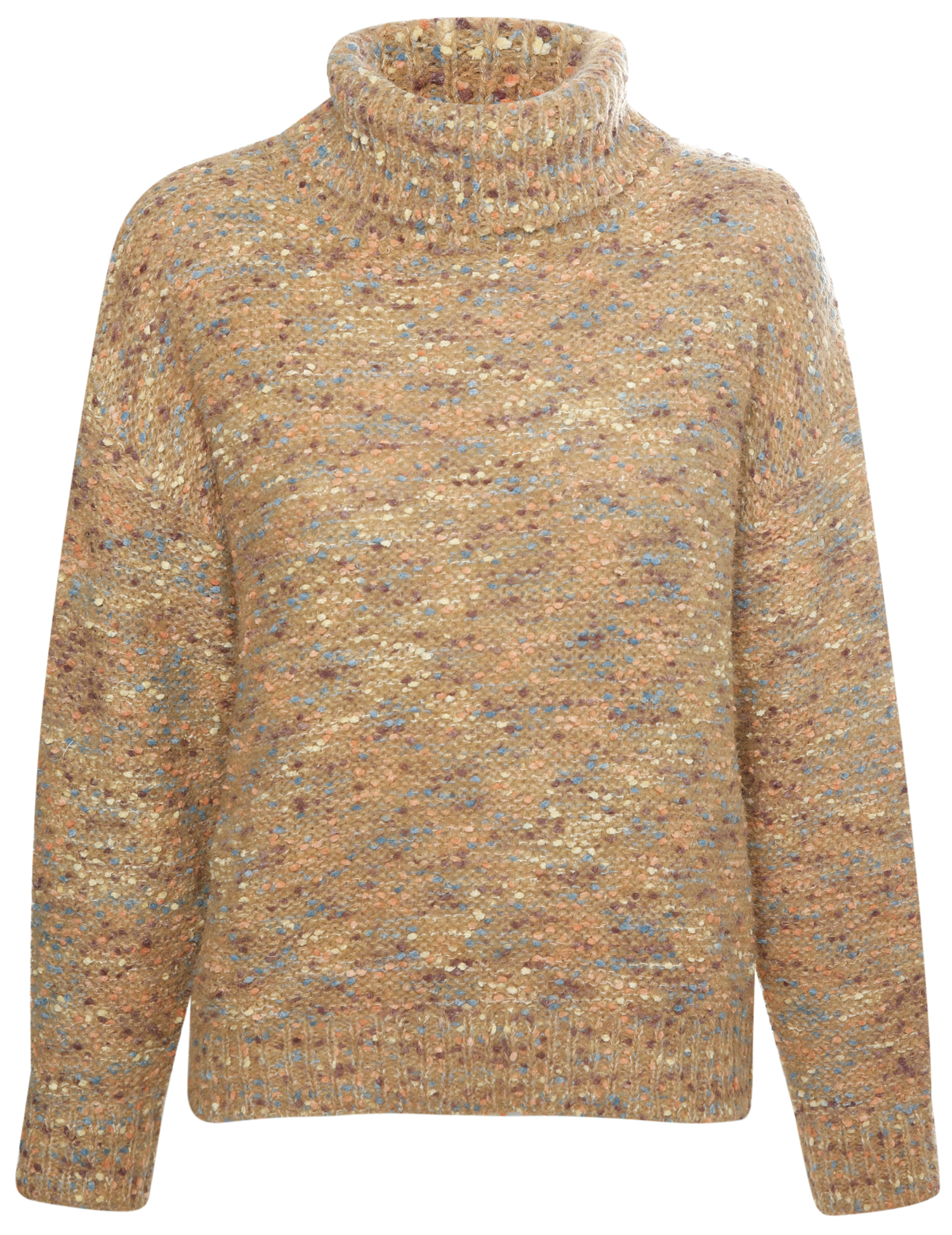 Turtleneck Textured Sweater