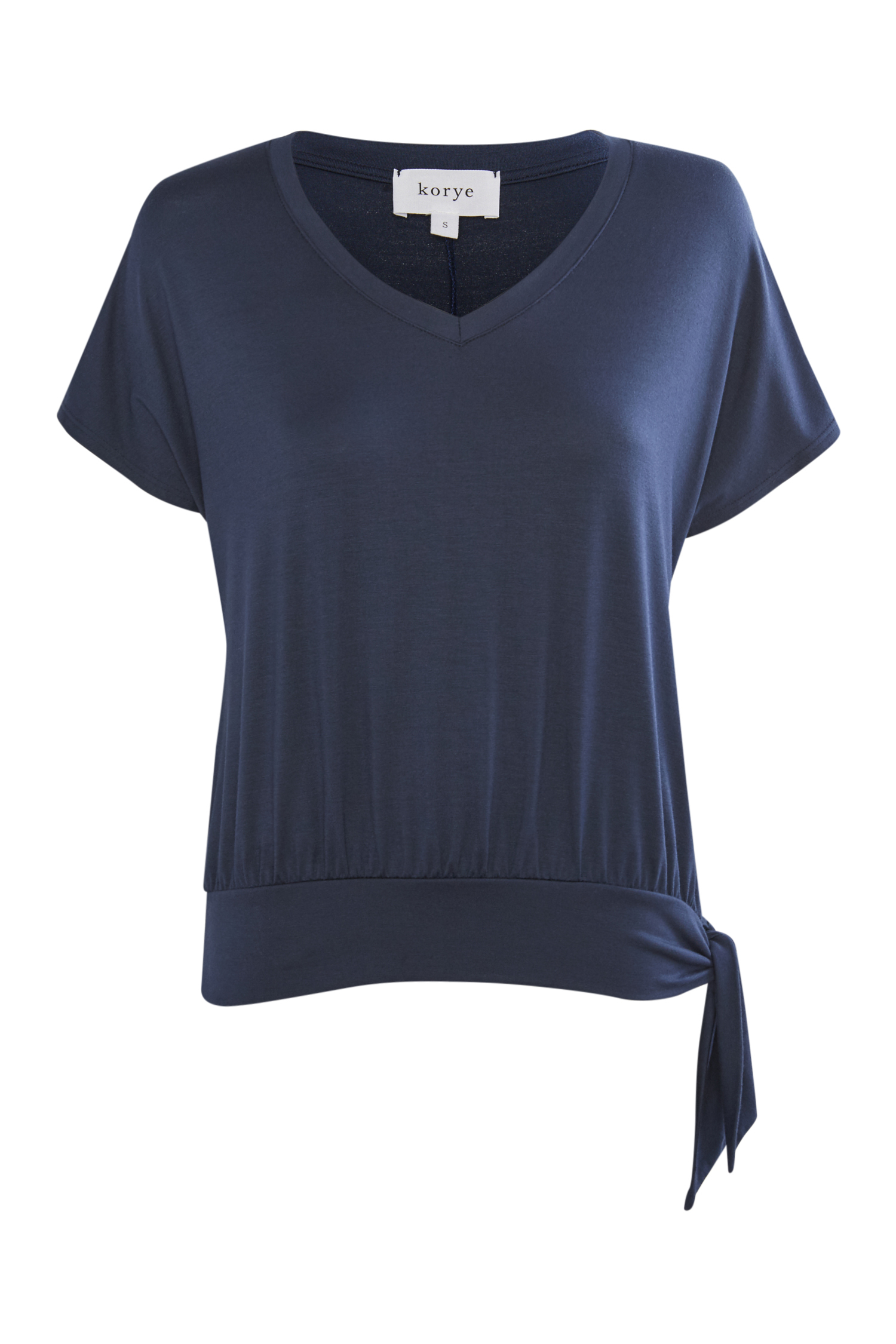 Short Sleeve Side Knot Top