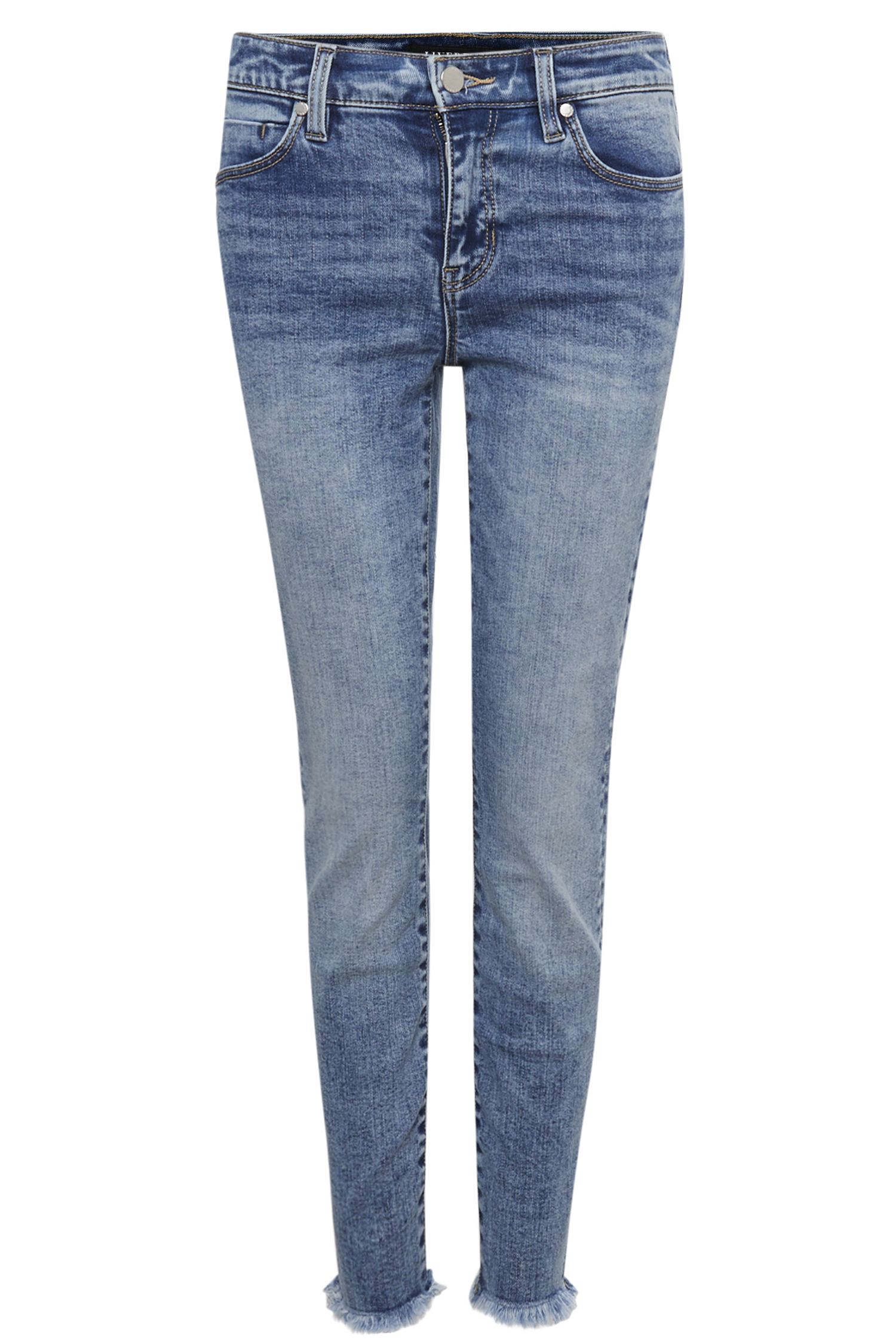 Liverpool Abby Crop Denim