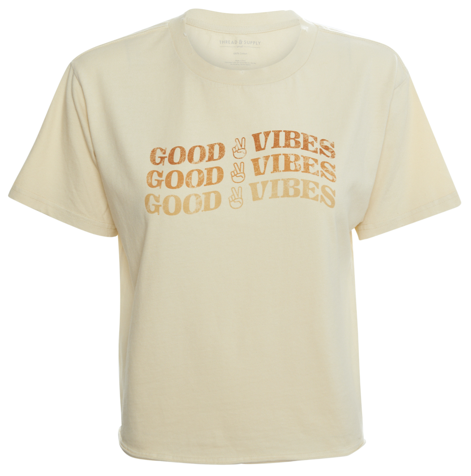 Thread & Supply Peace & Good Vibes Tee