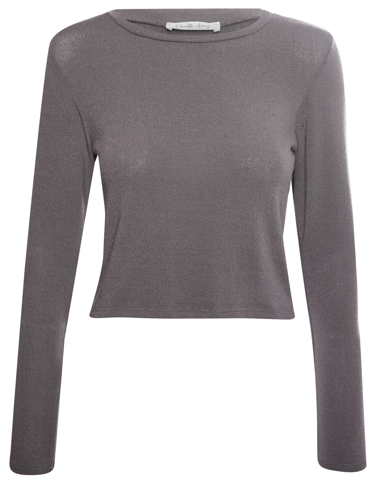 Cropped Long Sleeve Tee