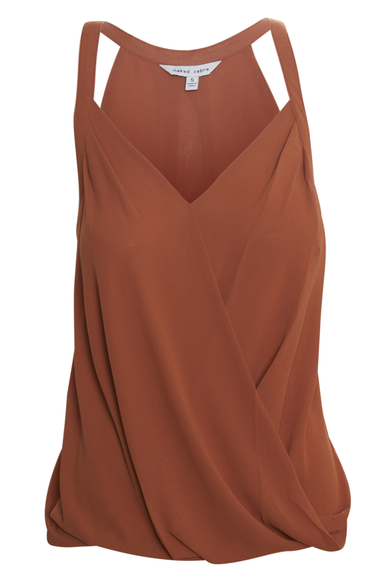 Surplice Halter Style Blouse
