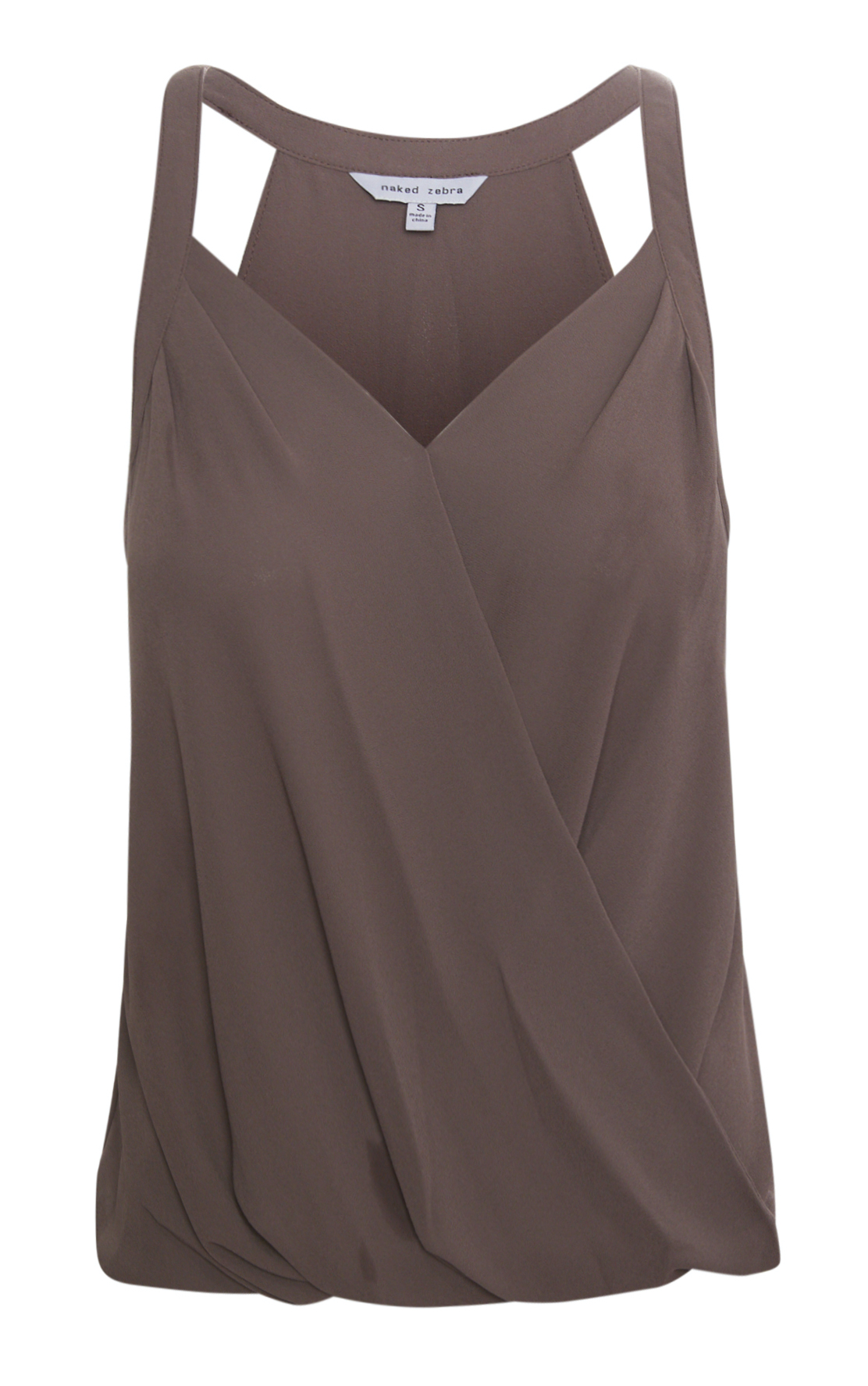 Surplice Halter Style Blouse