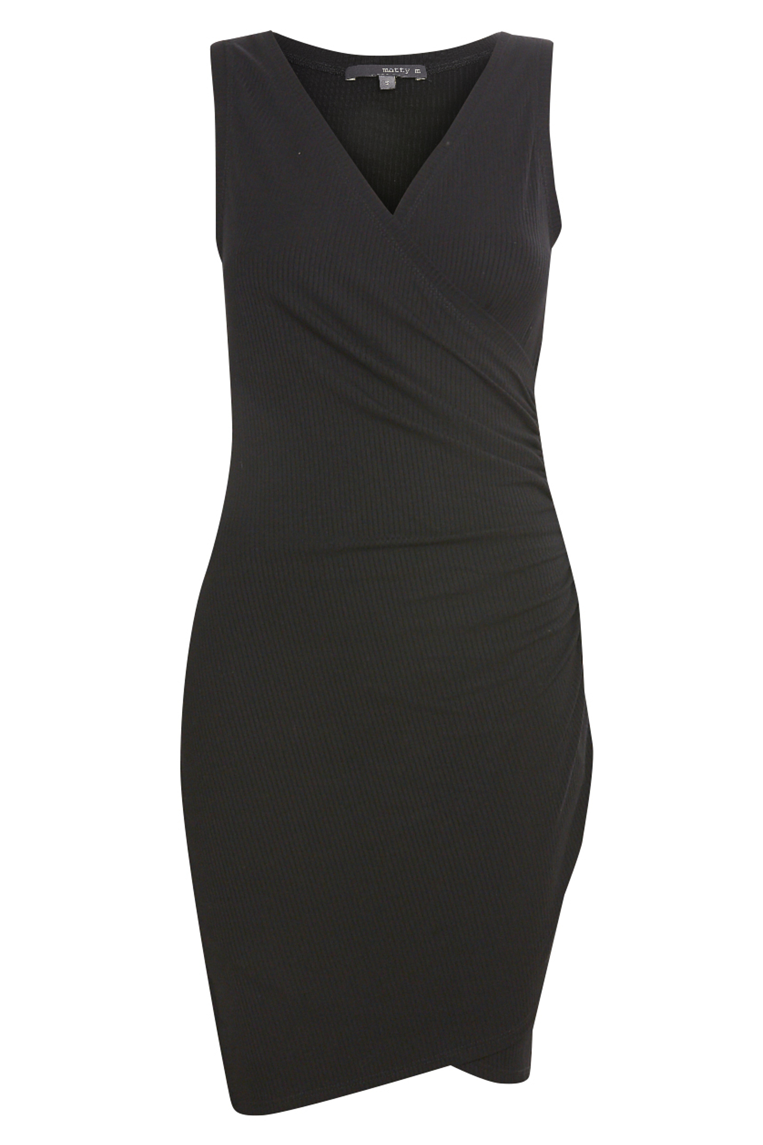 Sleeveless Shirred Side Dress