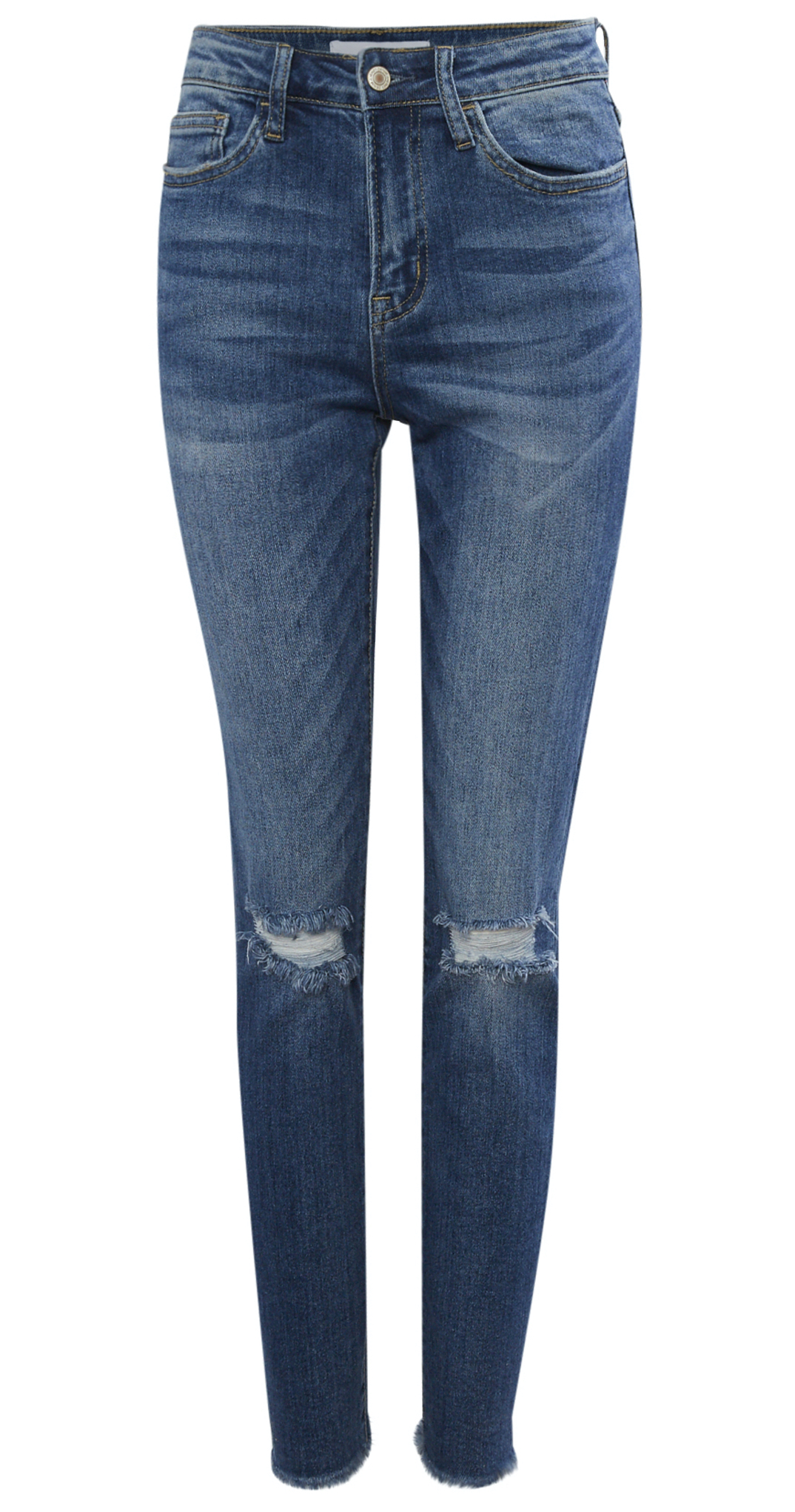 High Rise Ankle Denim