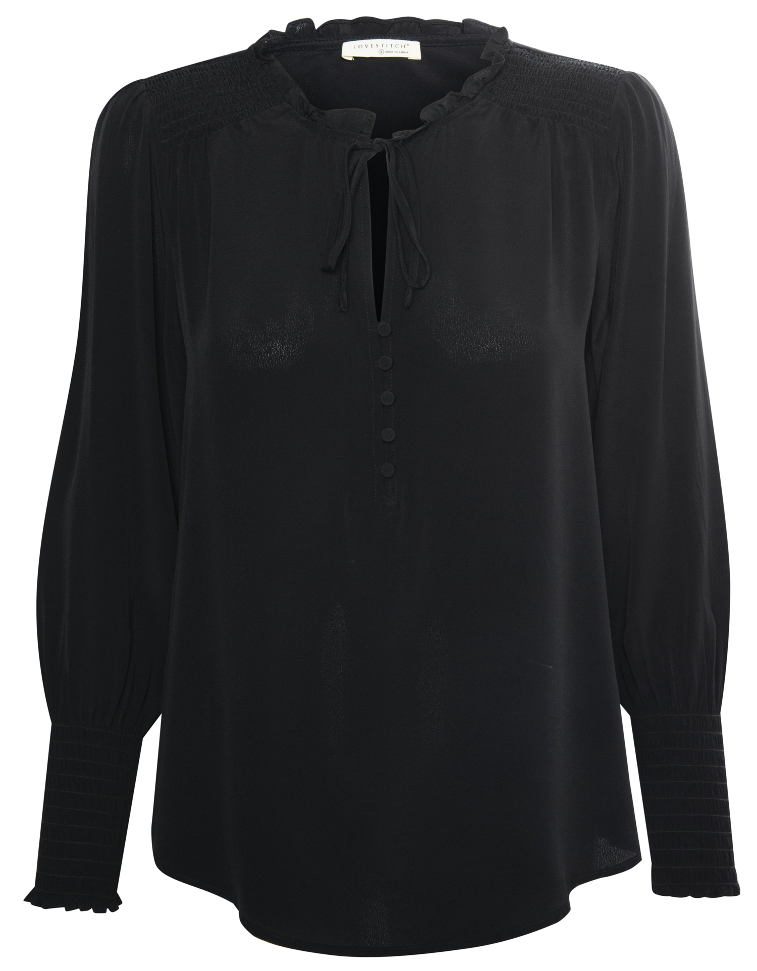Smocked Long Sleeve
