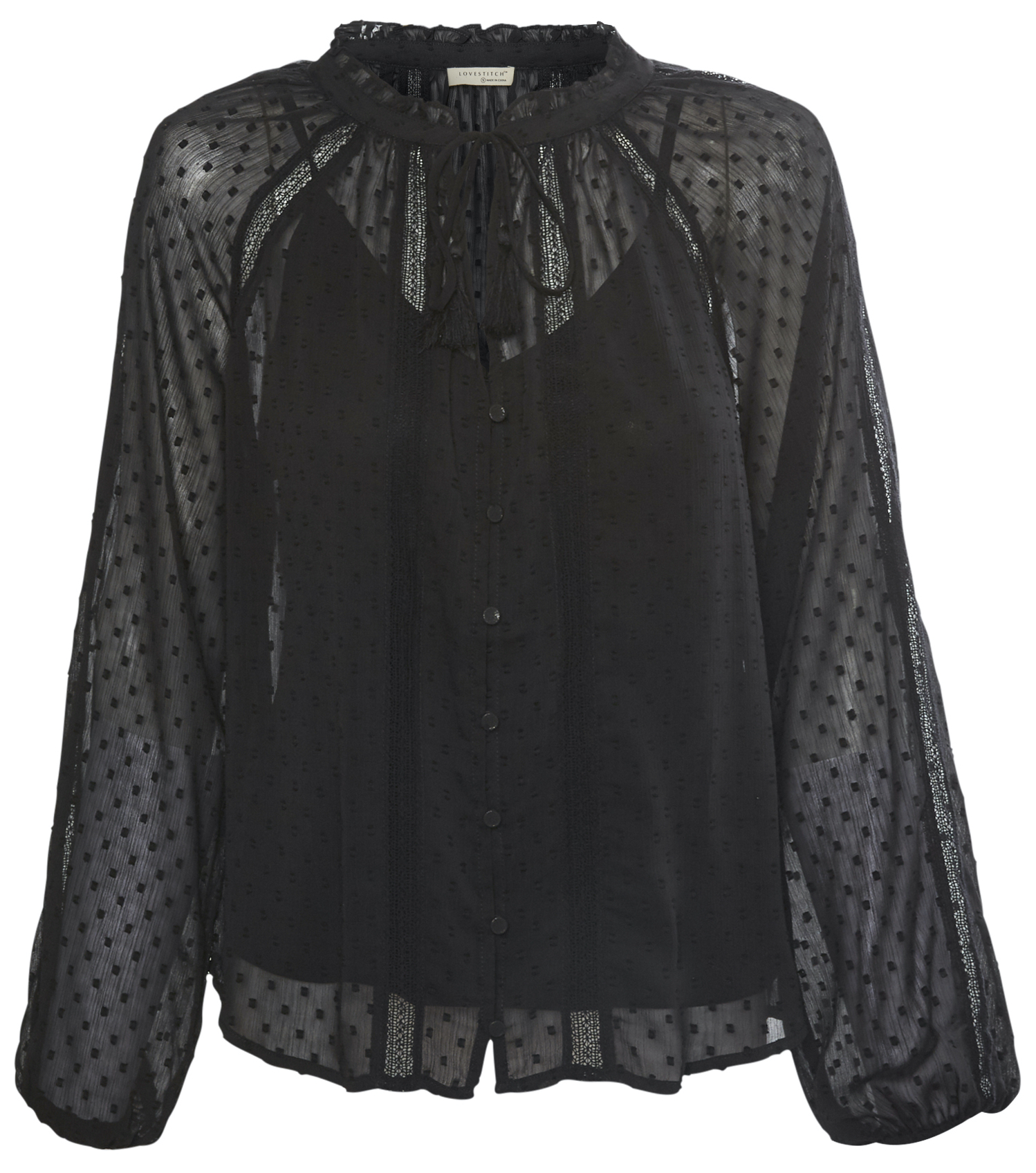Swiss Dot Long Sleeve