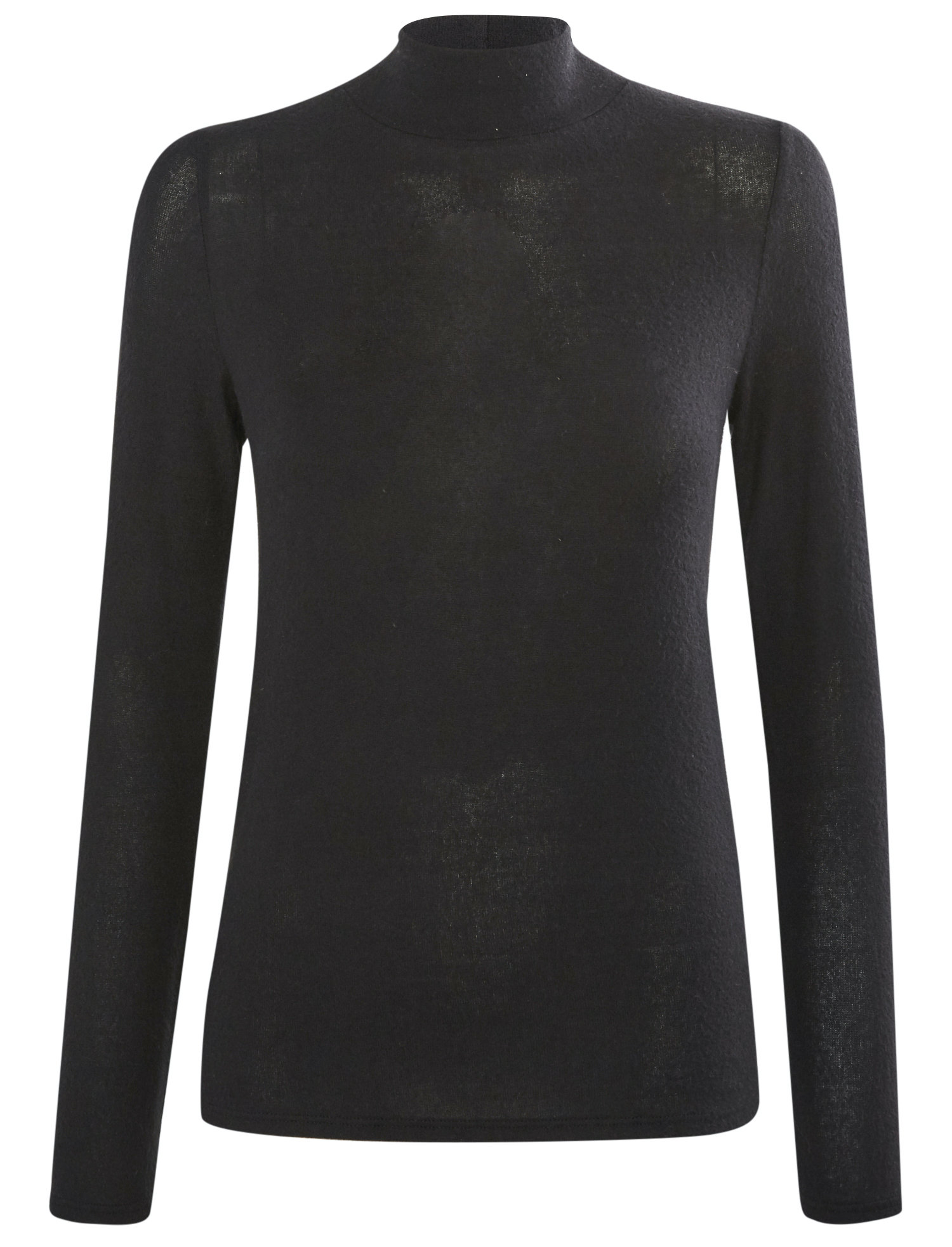 Mock Neck Long Sleeve Top
