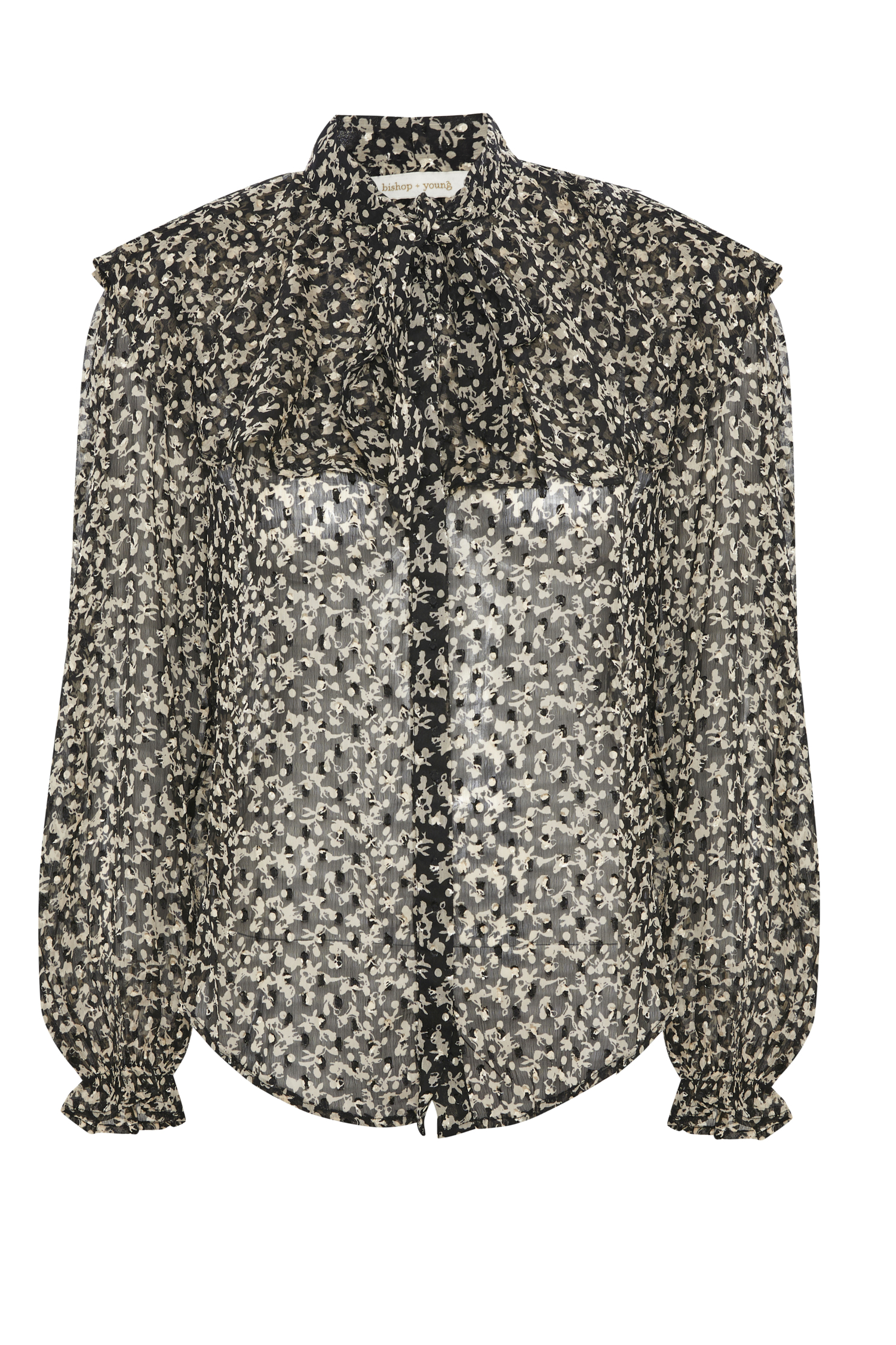 Bishop + Young Sheer Blouse