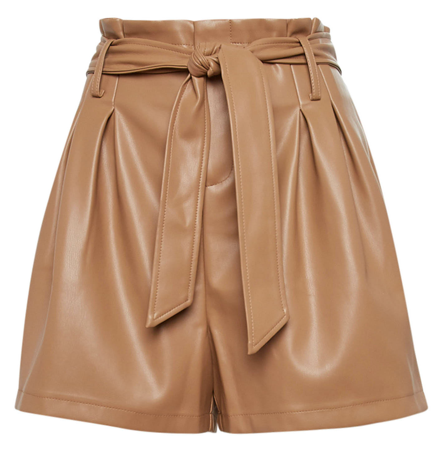 Bishop + Young Vegan Leather Tie Waist Short