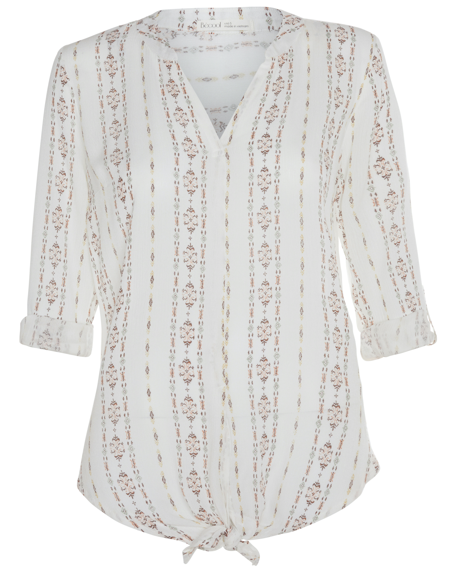 Front Knot 3/4 Top