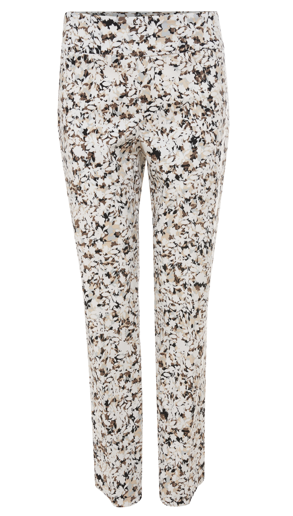 Petal Slit Hem Printed Pant
