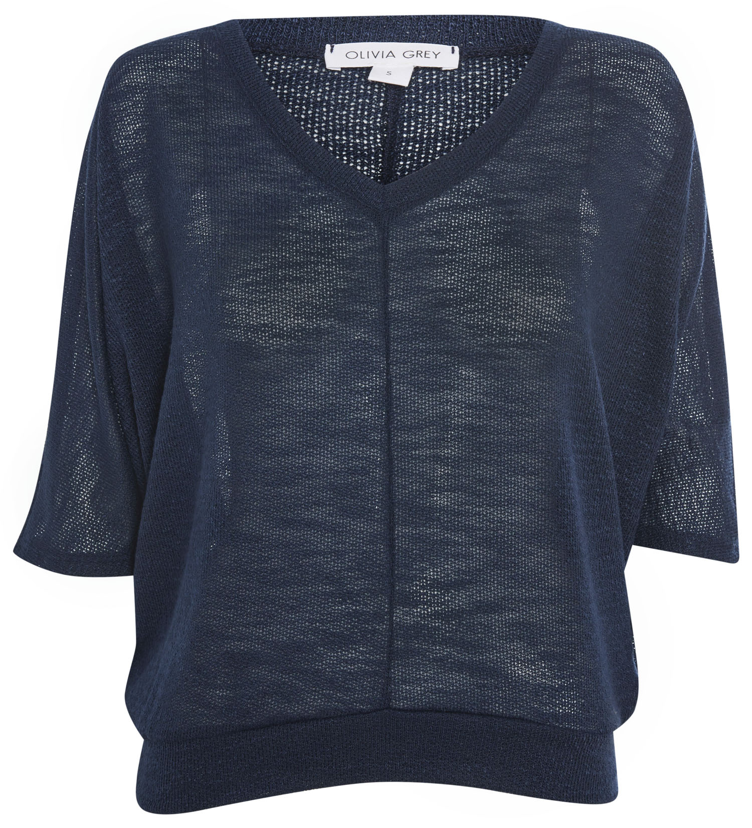 Sloan Short Sleeve Slub Knit Top