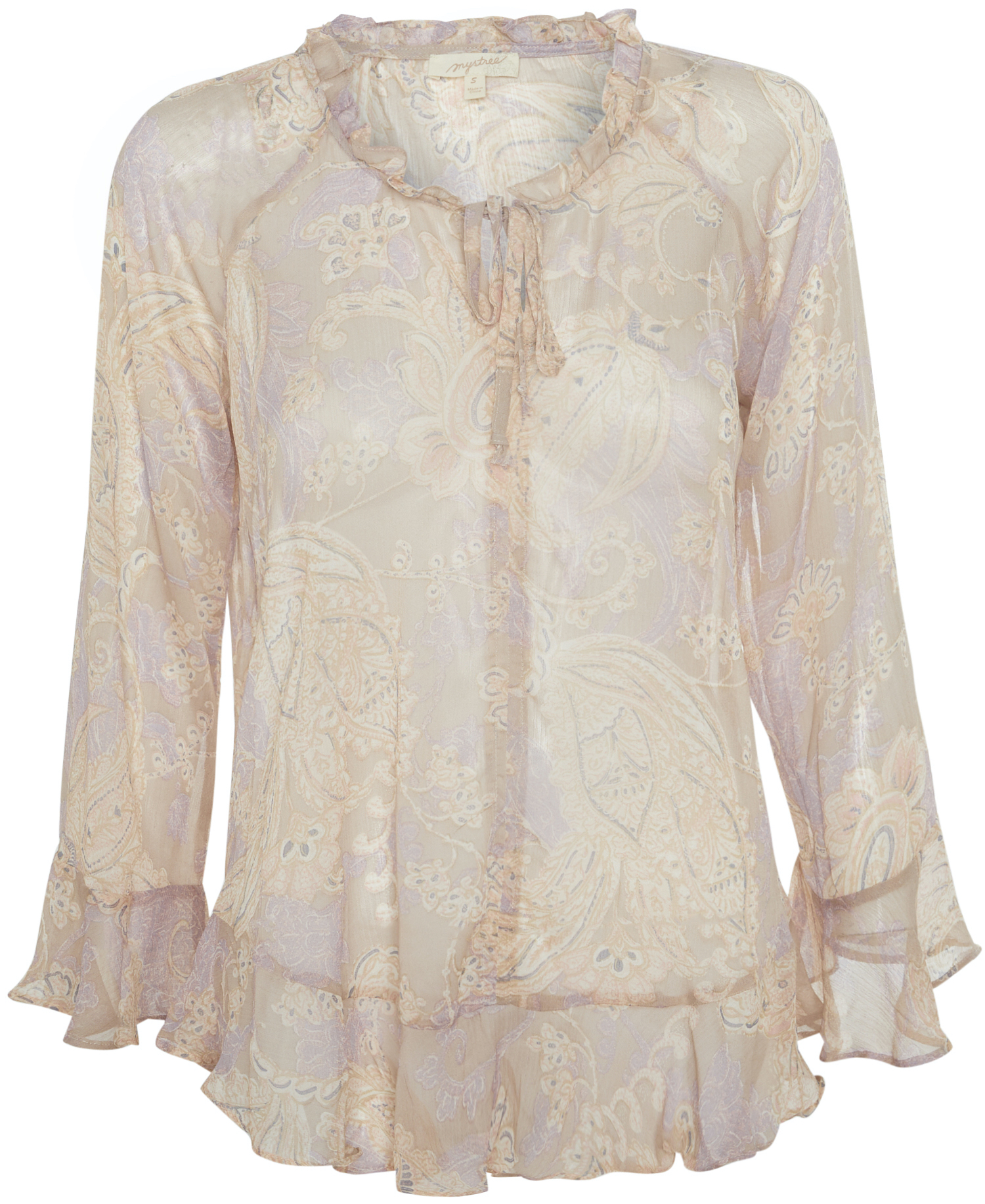 Paisley Print Top