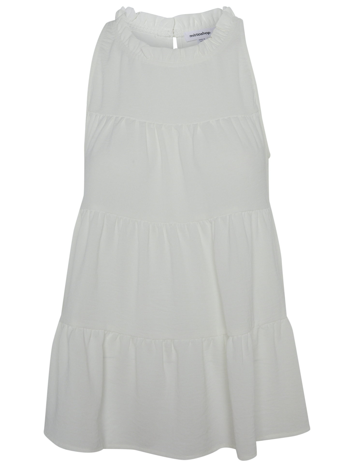 Sleeveless Mock Neck Top