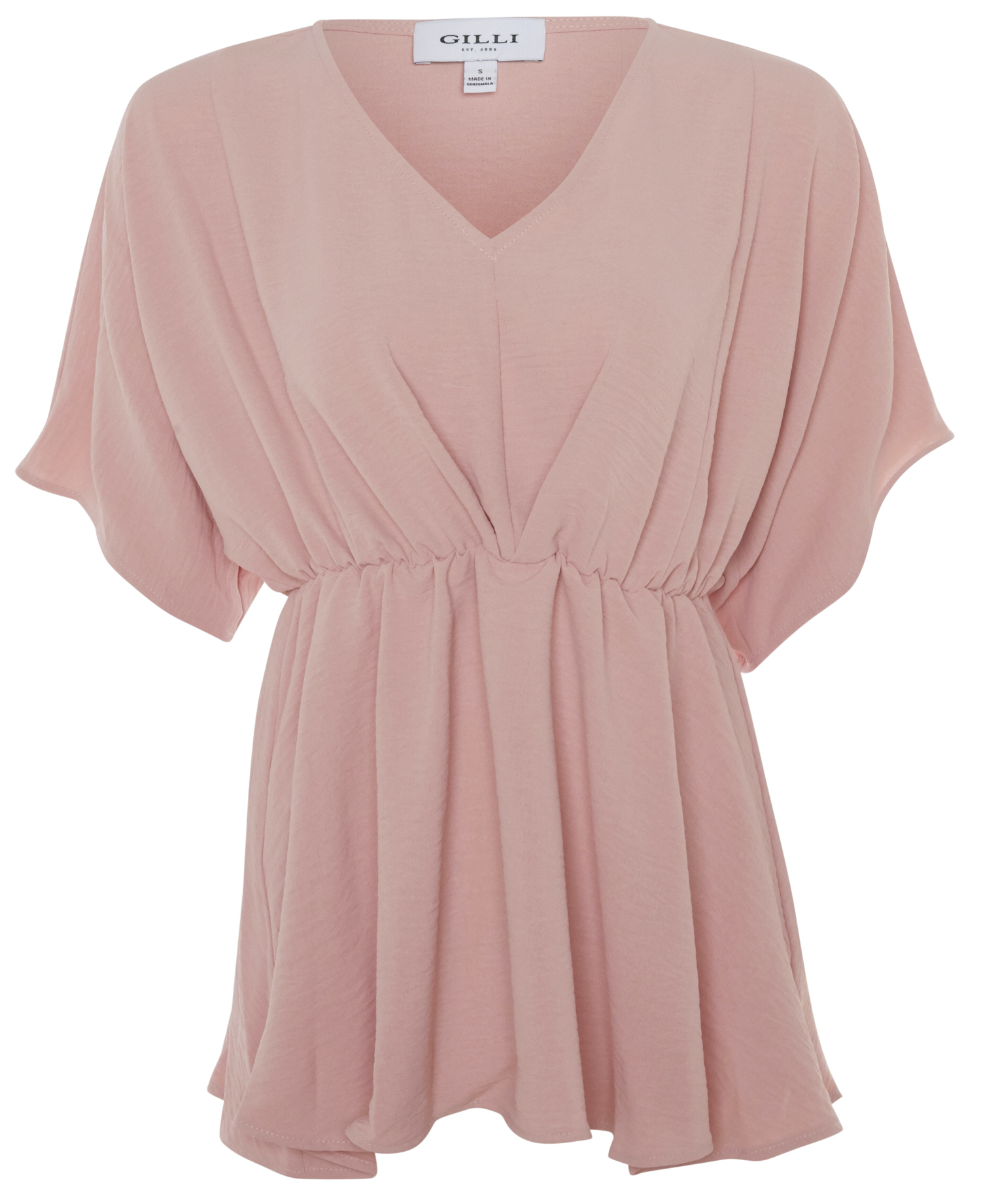 V-Neck Peplum Top