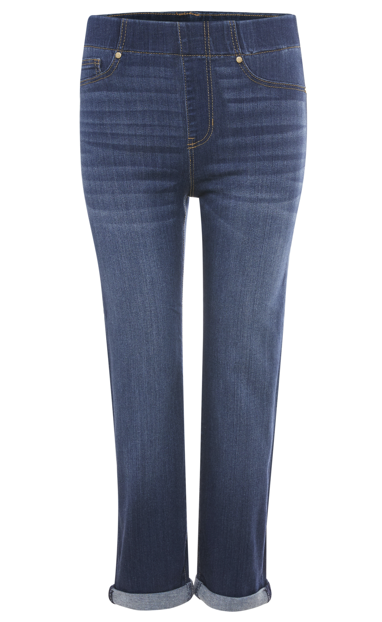 Liverpool Crop Skinny with Rolled Cuff