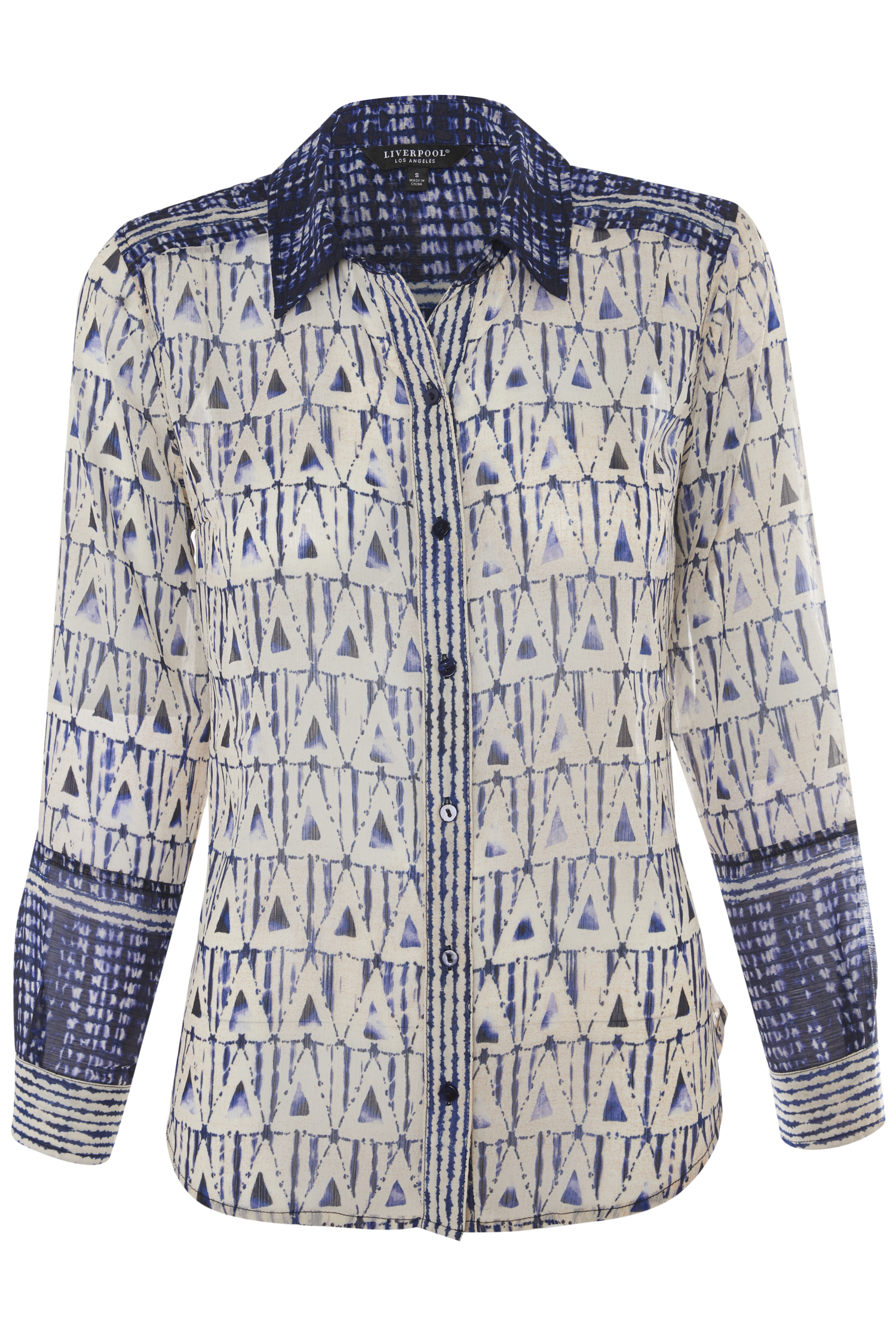 Liverpool Button Front Blouse