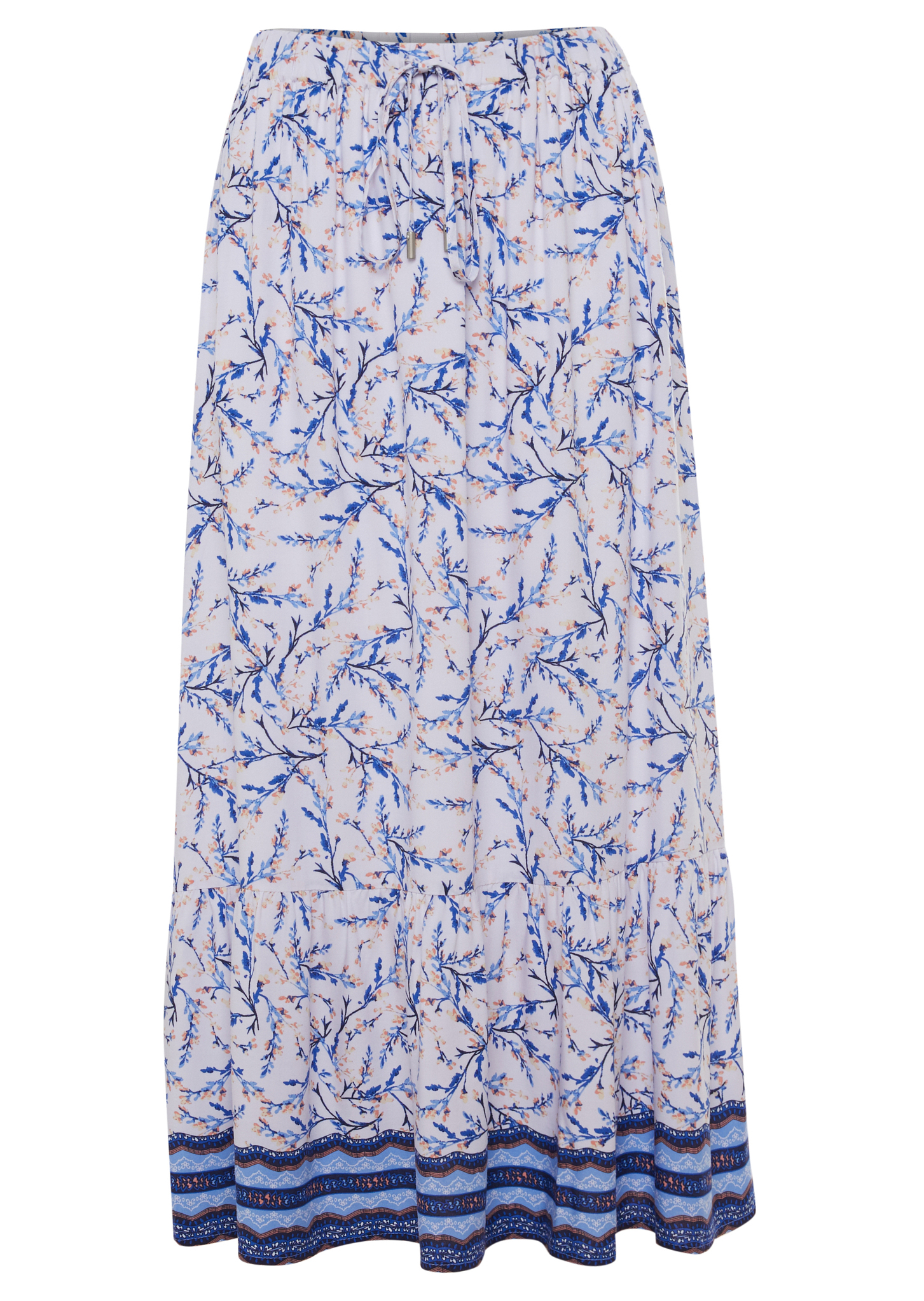 Floral Print Maxi Skirt