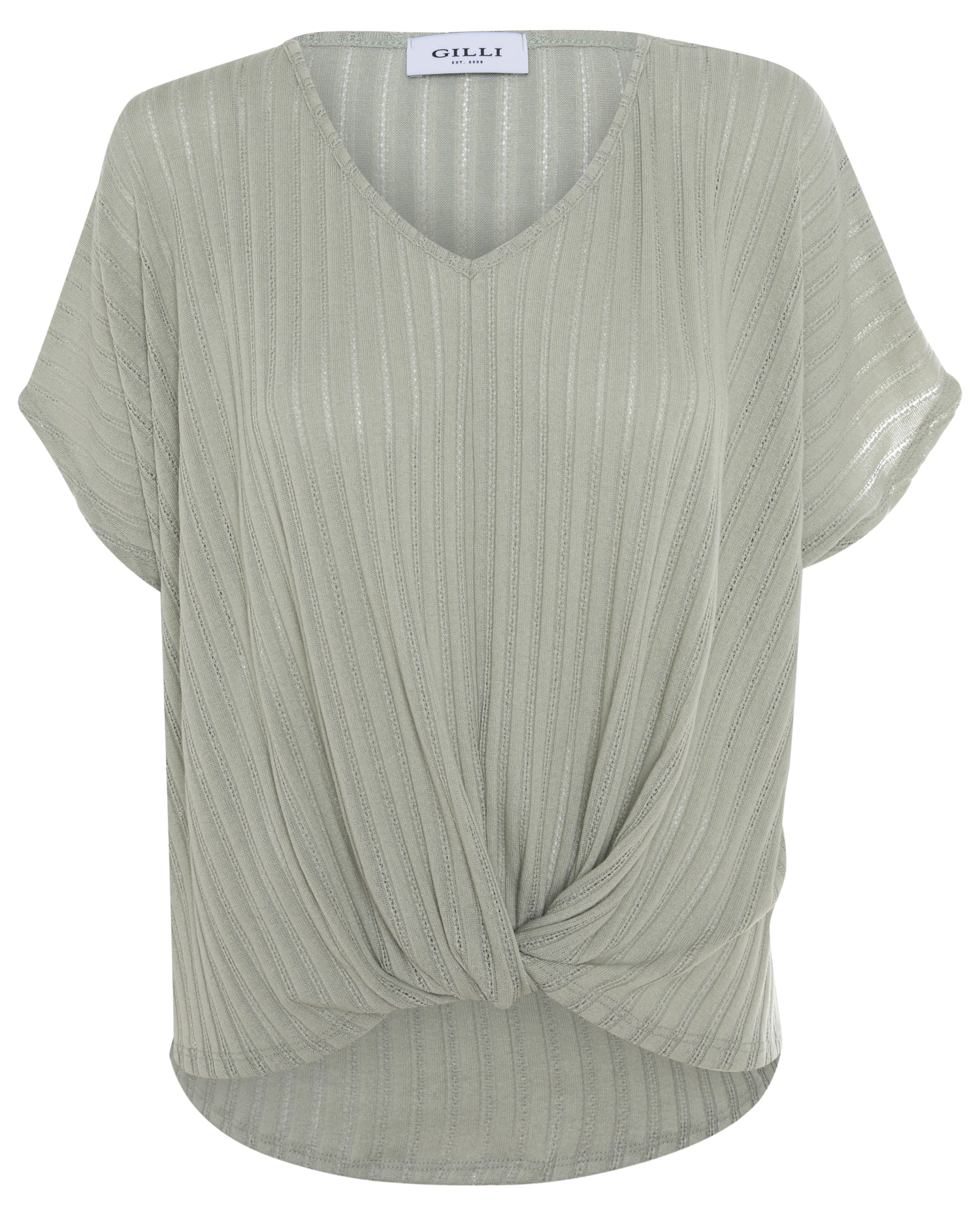 Short Sleeve Front Twist Top