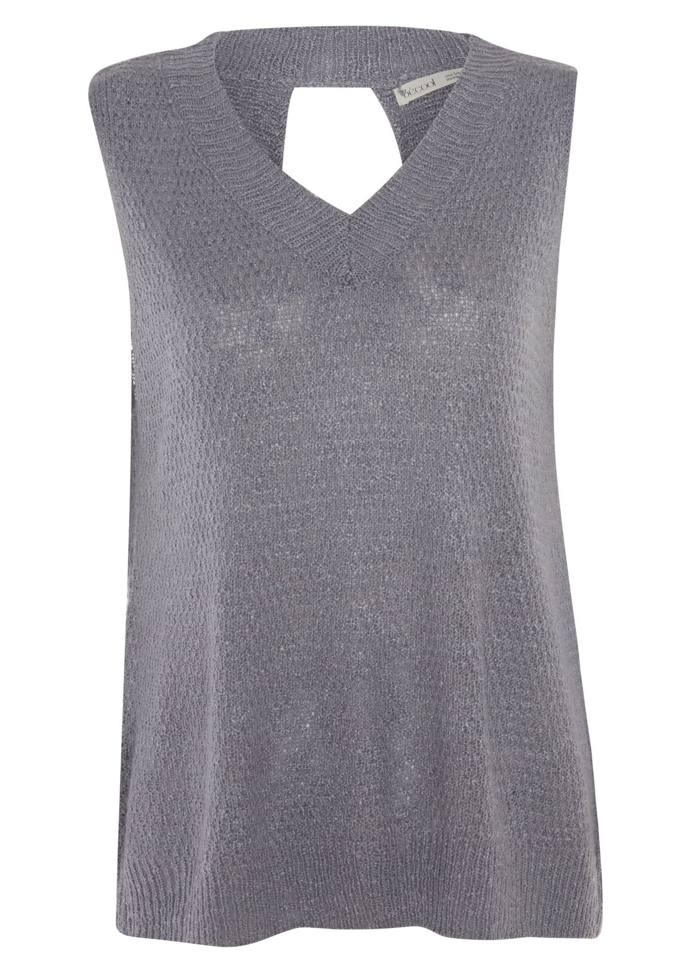 Knit Cross Back Top