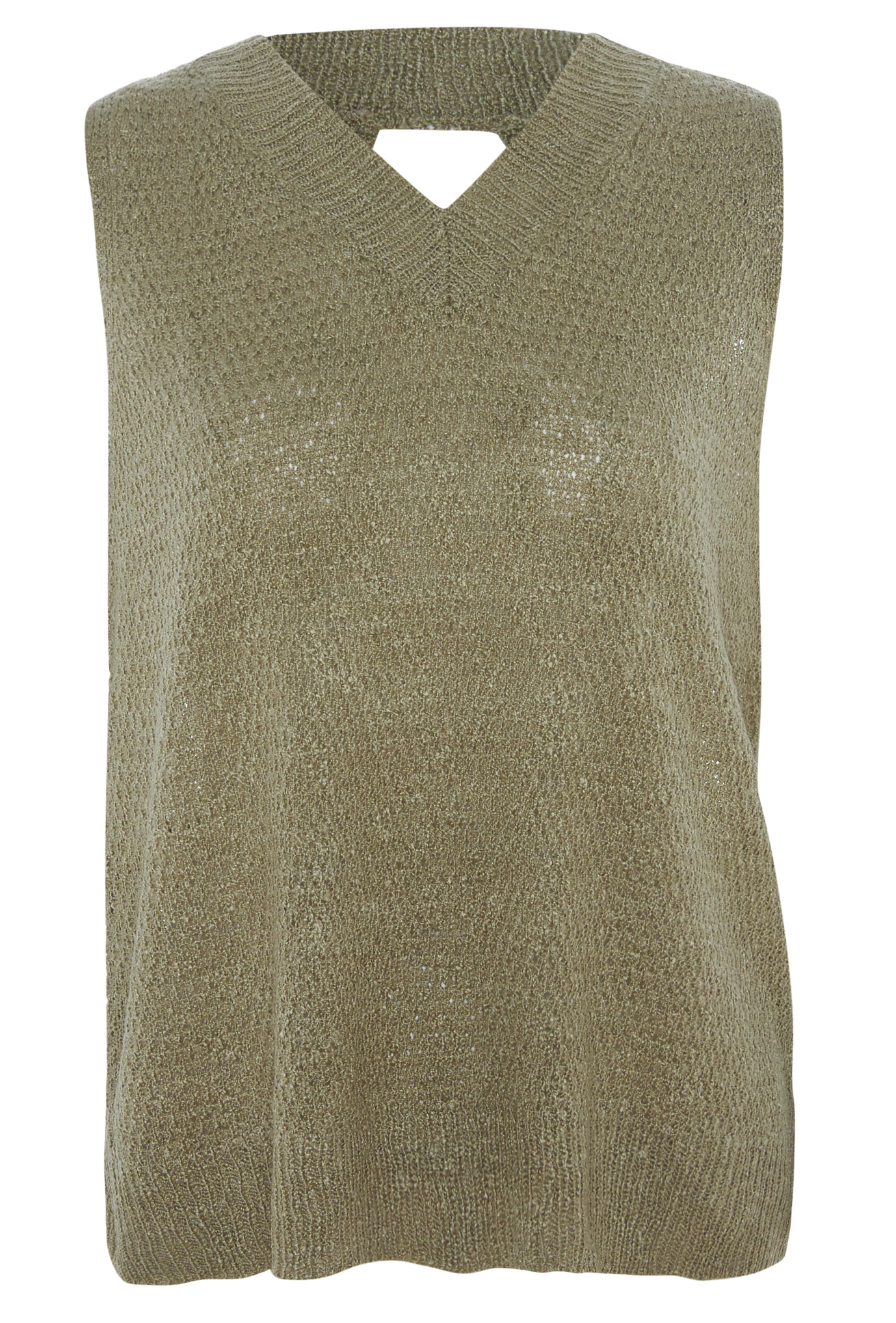 Knit Cross Back Top