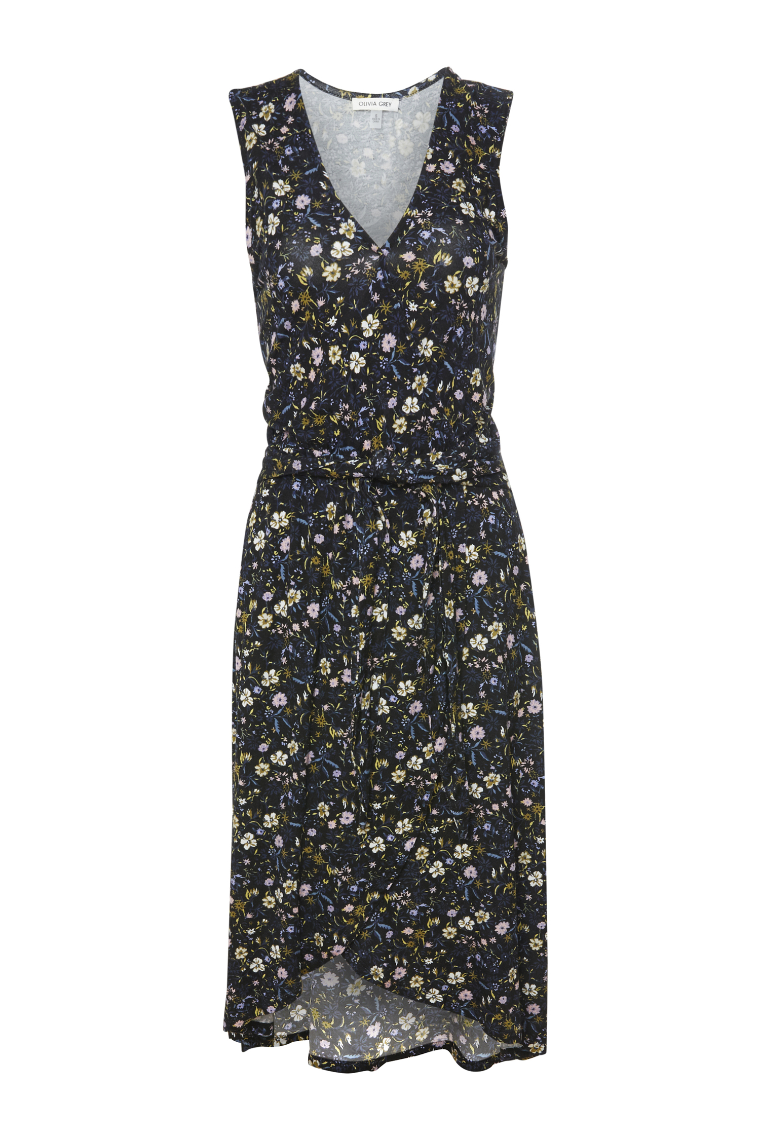 Sleeveless Wrap Dress