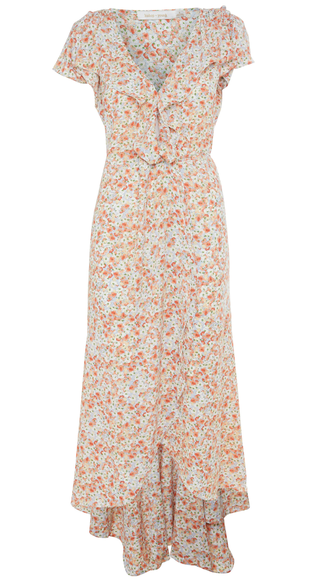 Bishop + Young Floral Wrap Dress