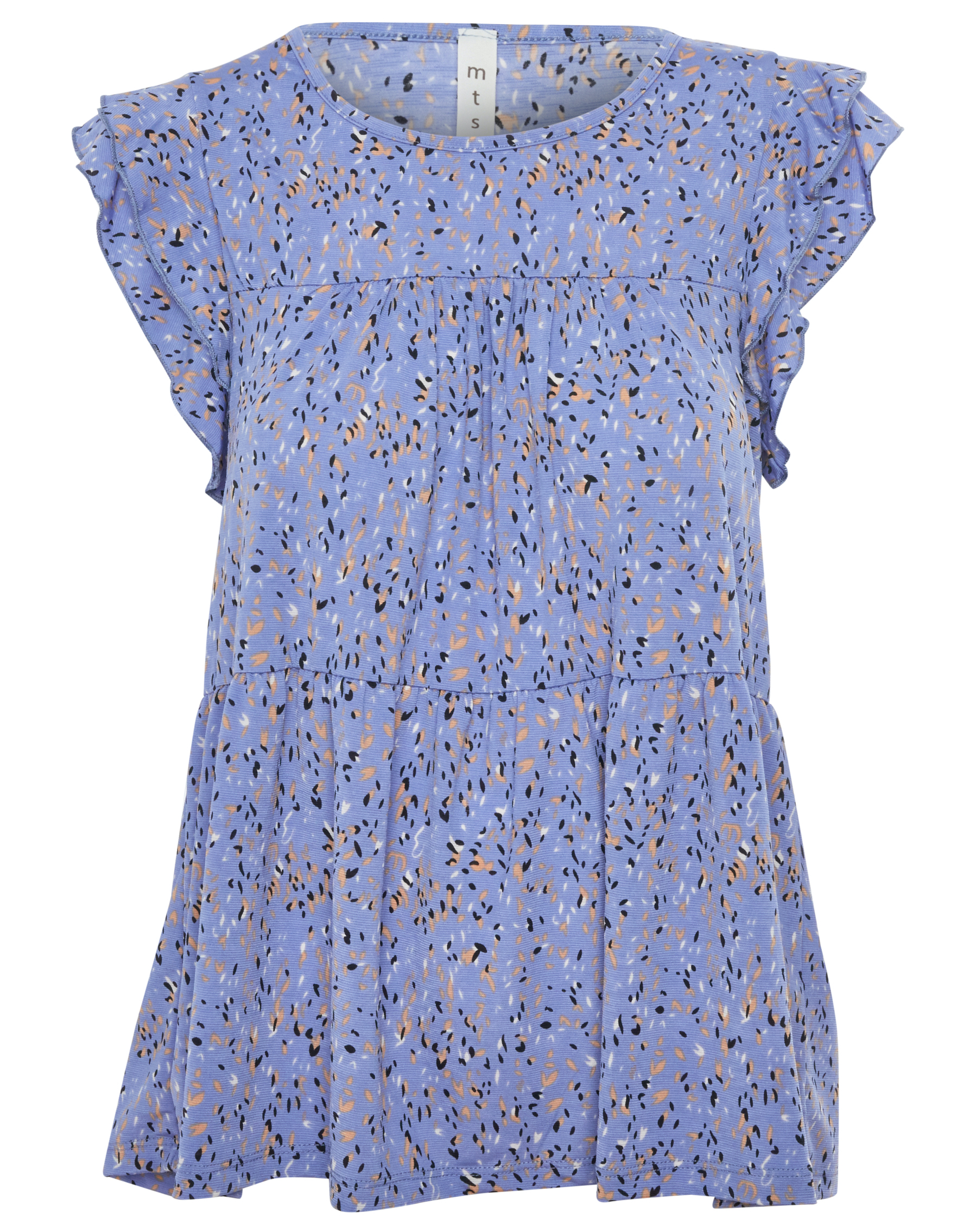 Printed Tiered Top