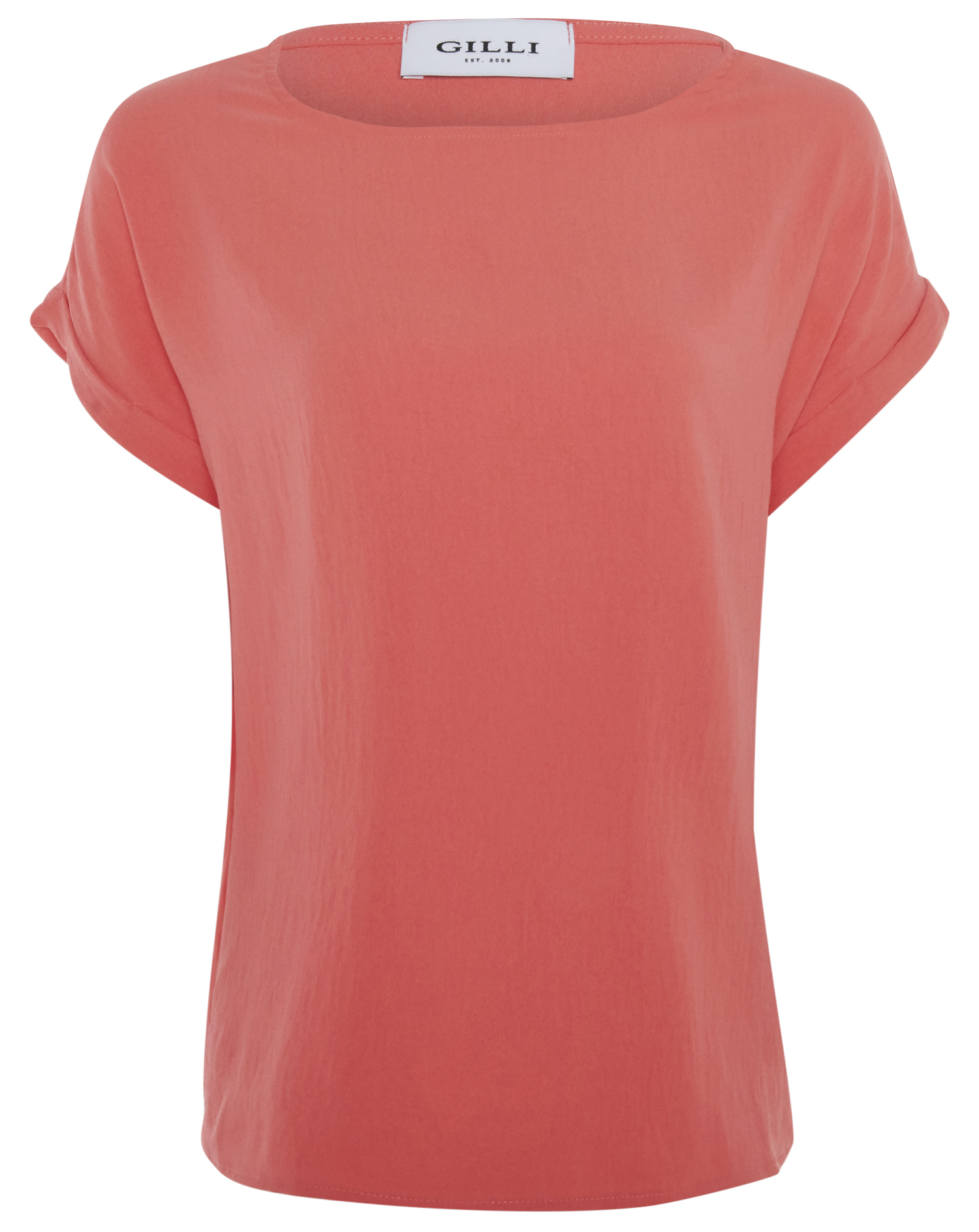 Short Cuffed Sleeve Top