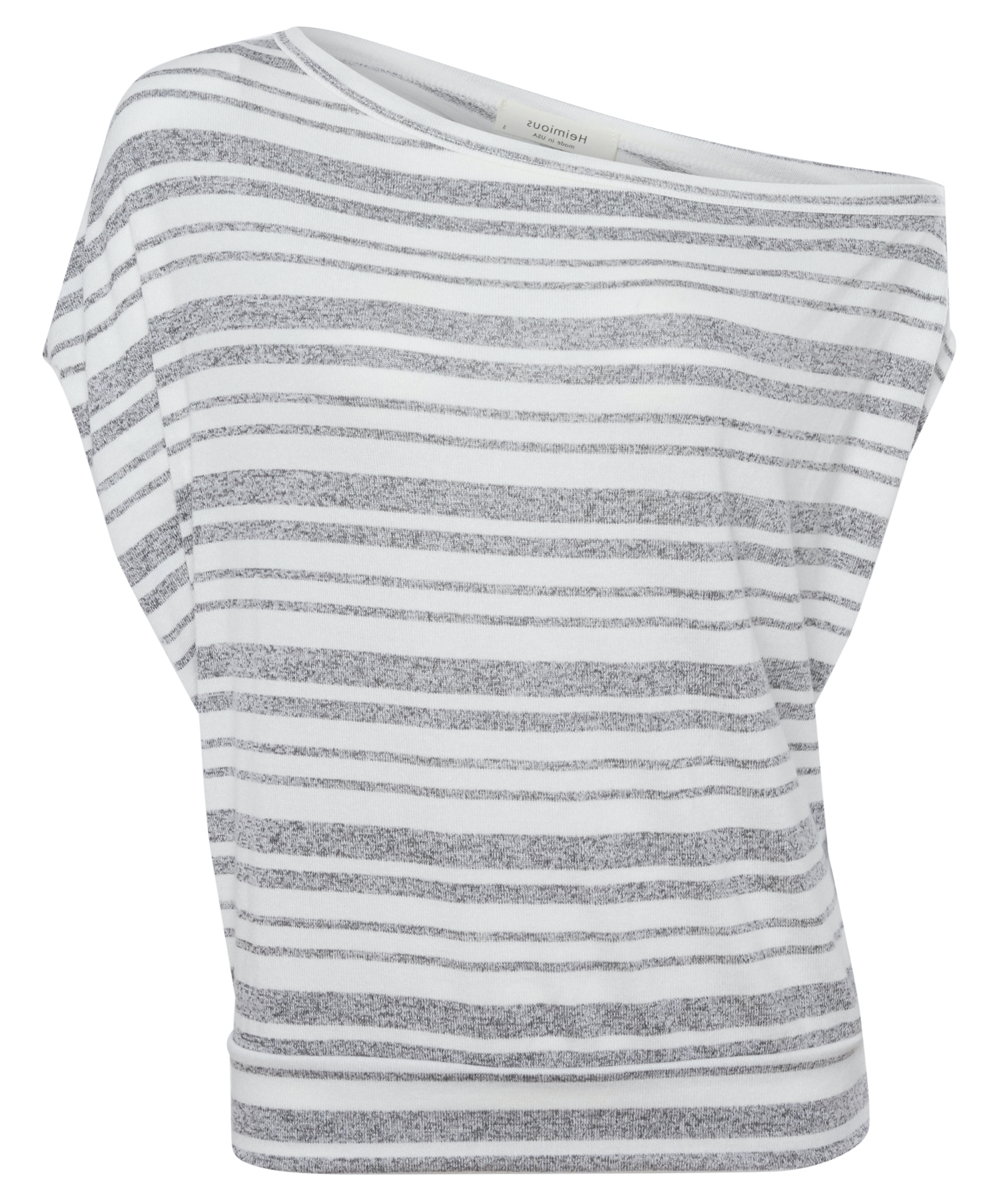 One Shoulder Striped Top