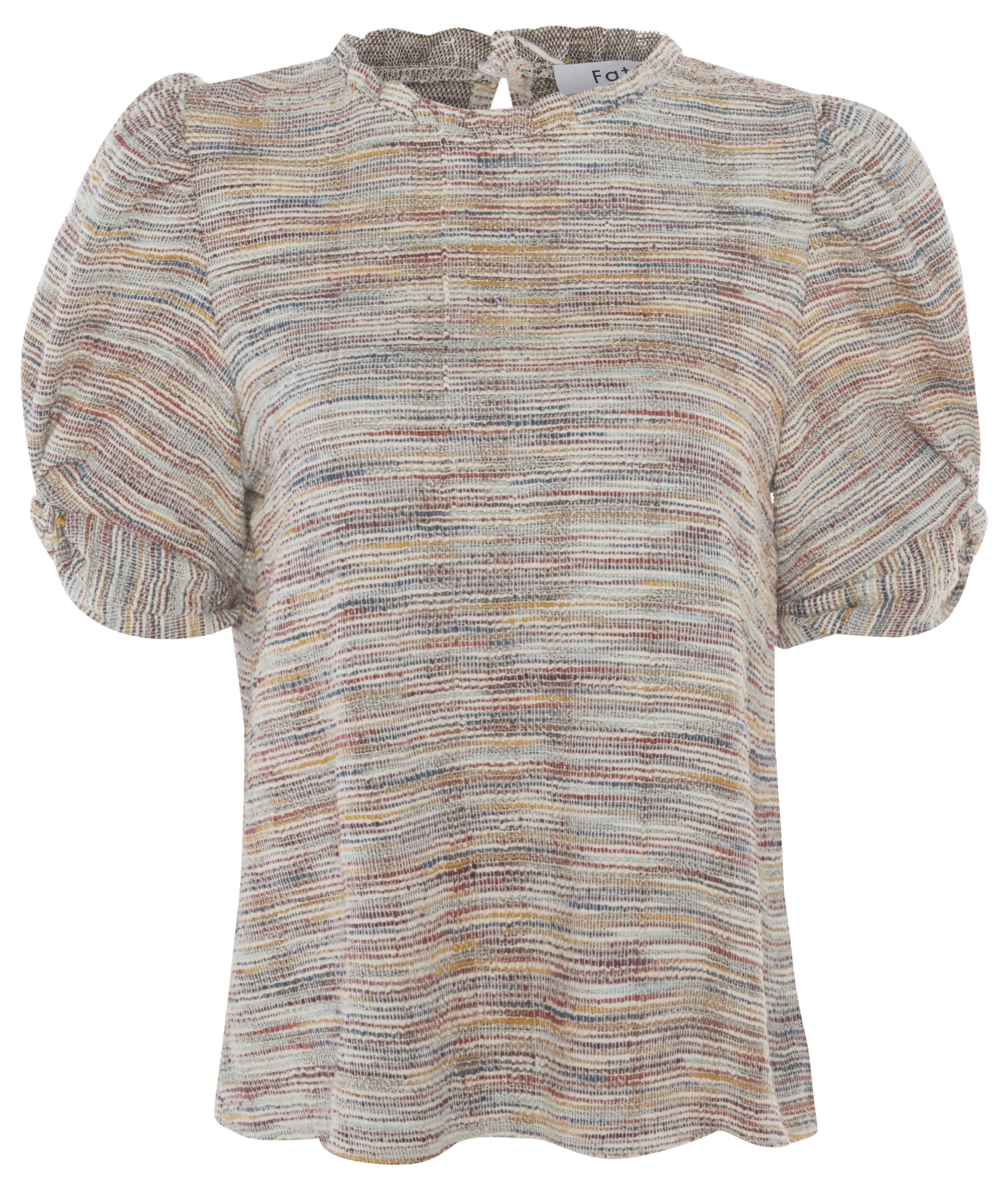 Knit Puff Sleeve Top