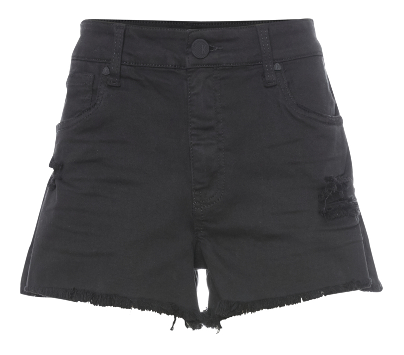 KUT from the Kloth High Rise Frayed Hem Short