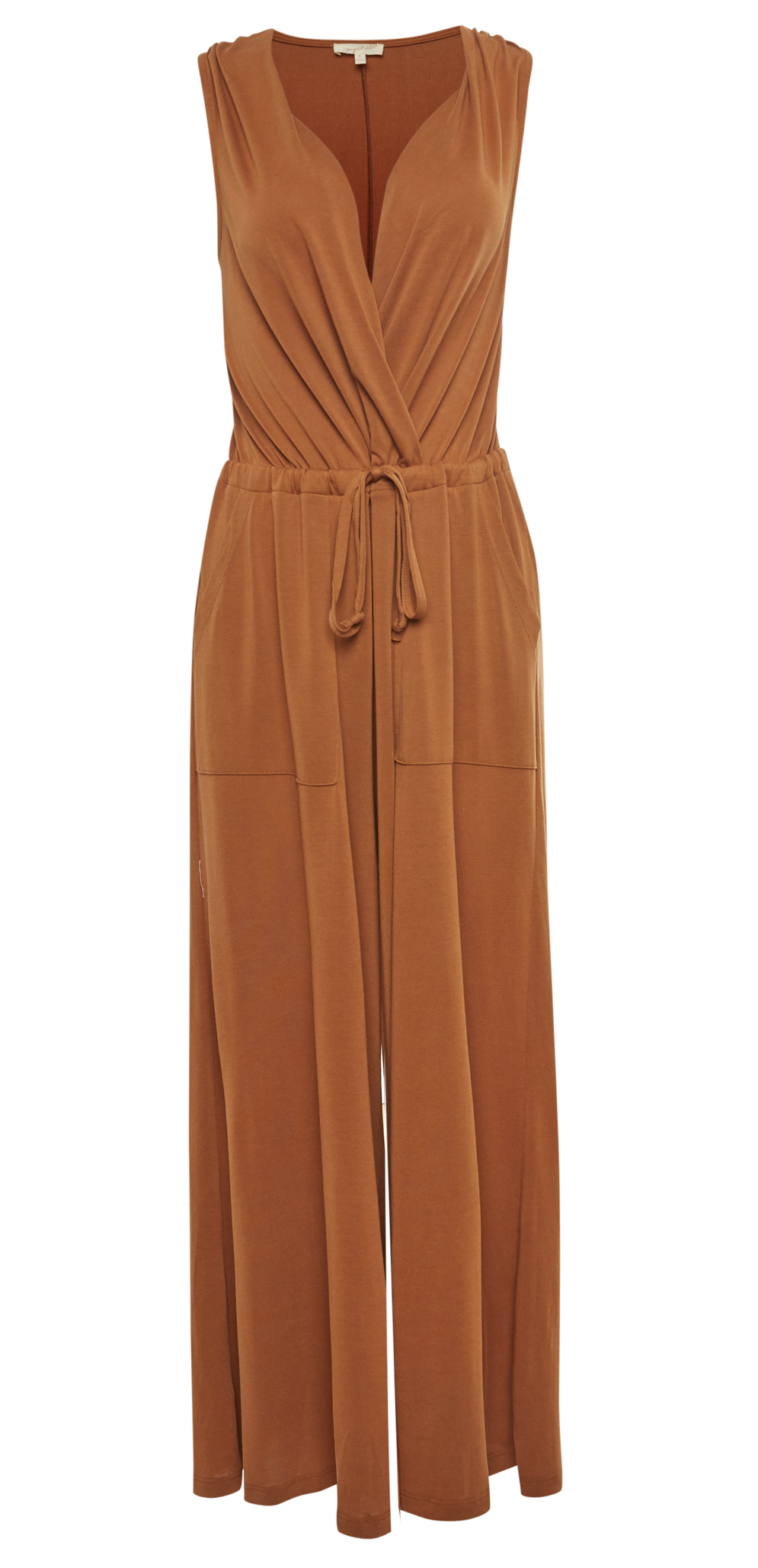 Surplice Neck Jumpsuit