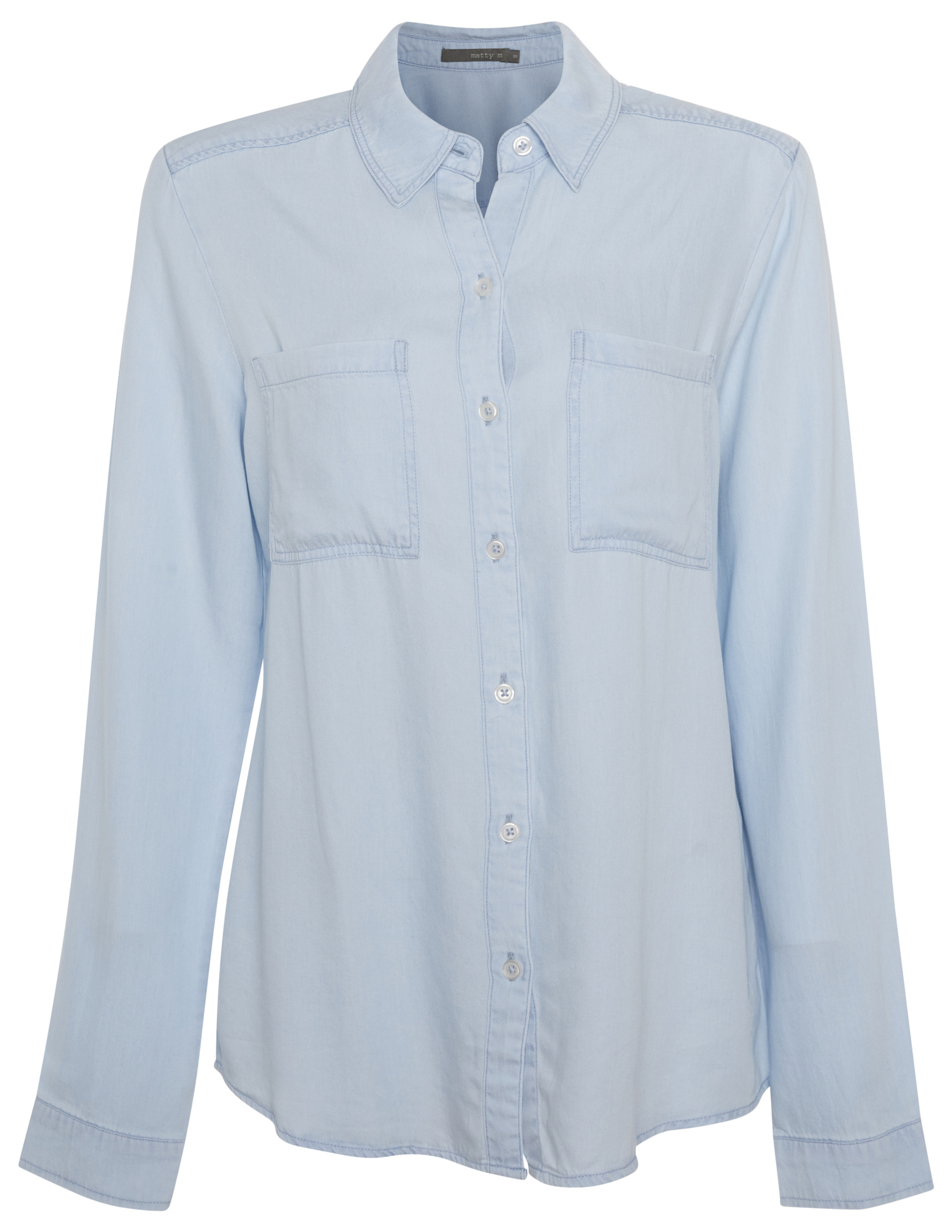 Roll Cuff Button Front Shirt