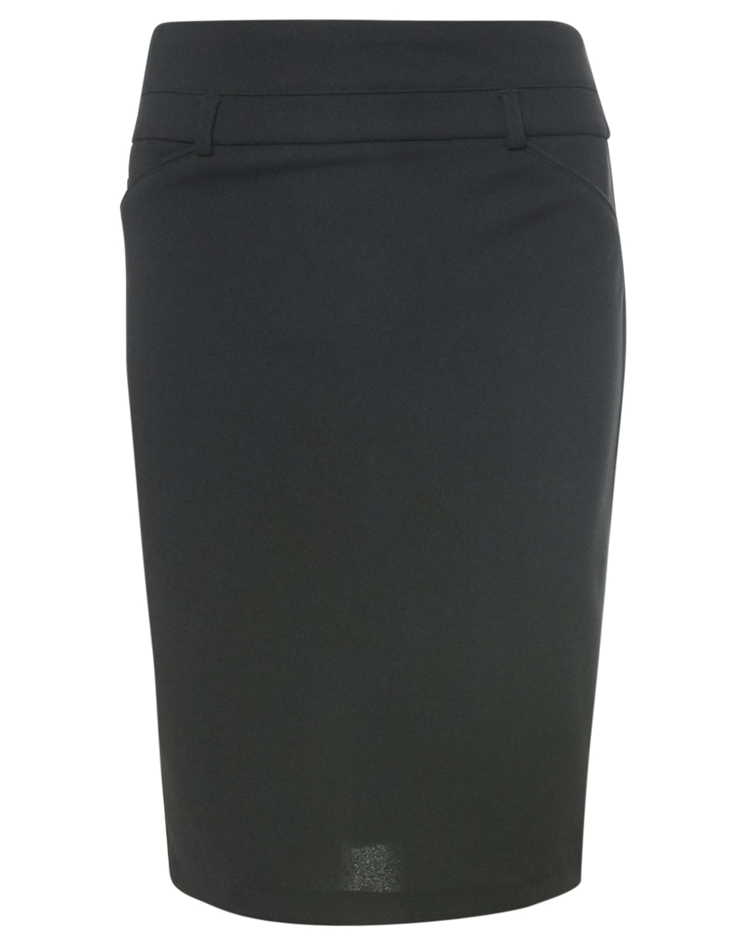 Crepe Pencil Skirt