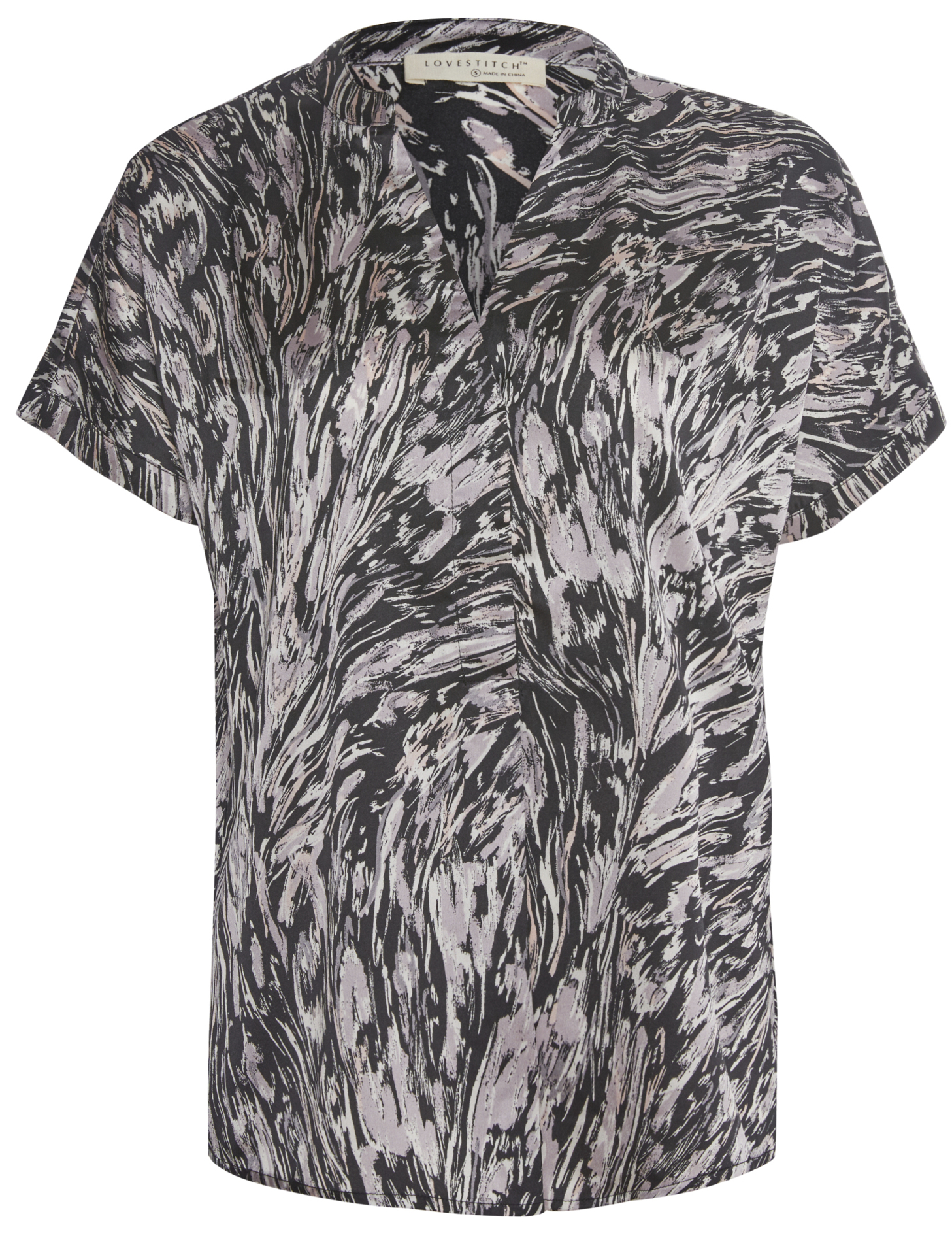 Short Sleeve Printed Top