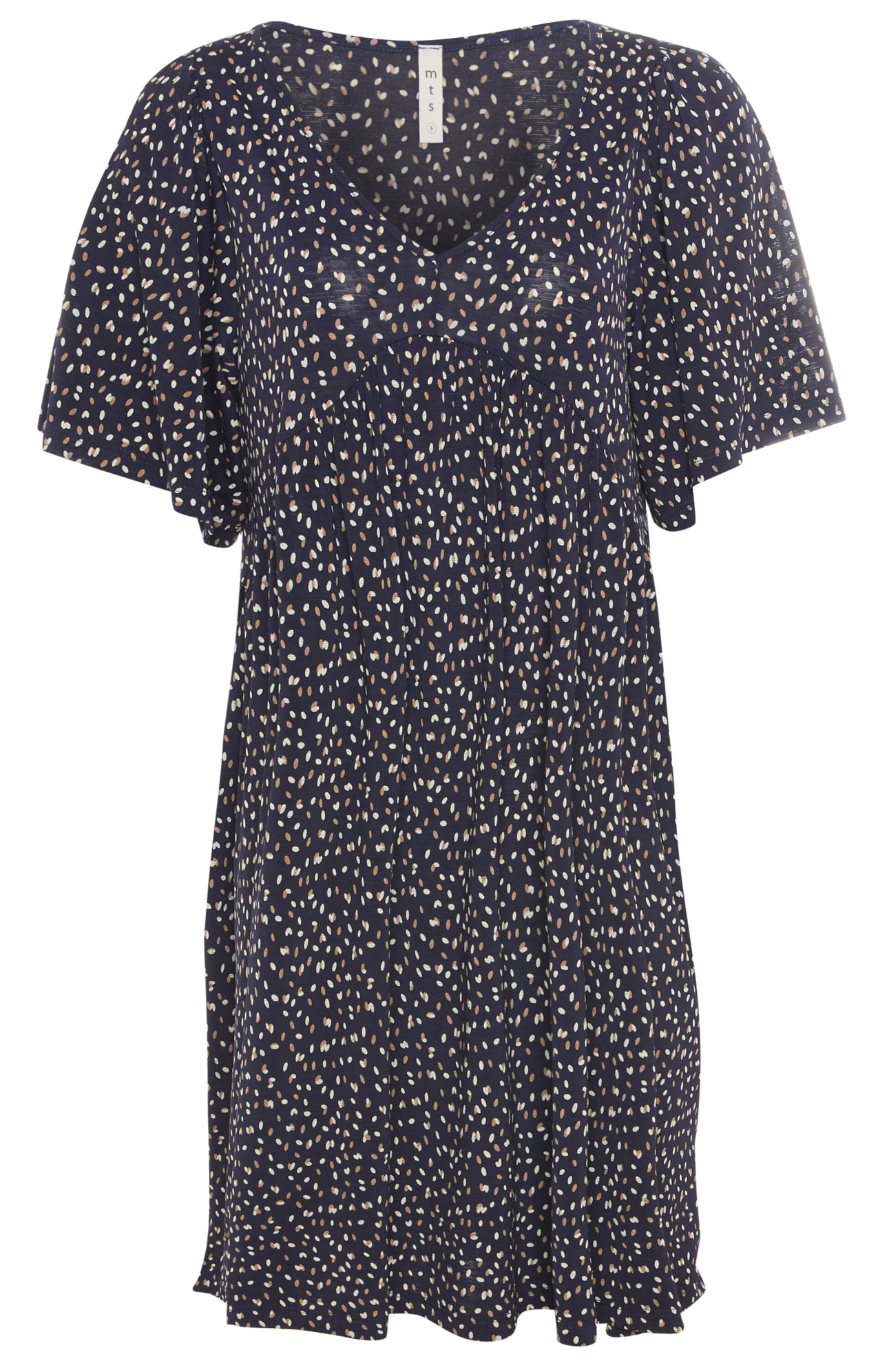 V-Neck Printed Dress