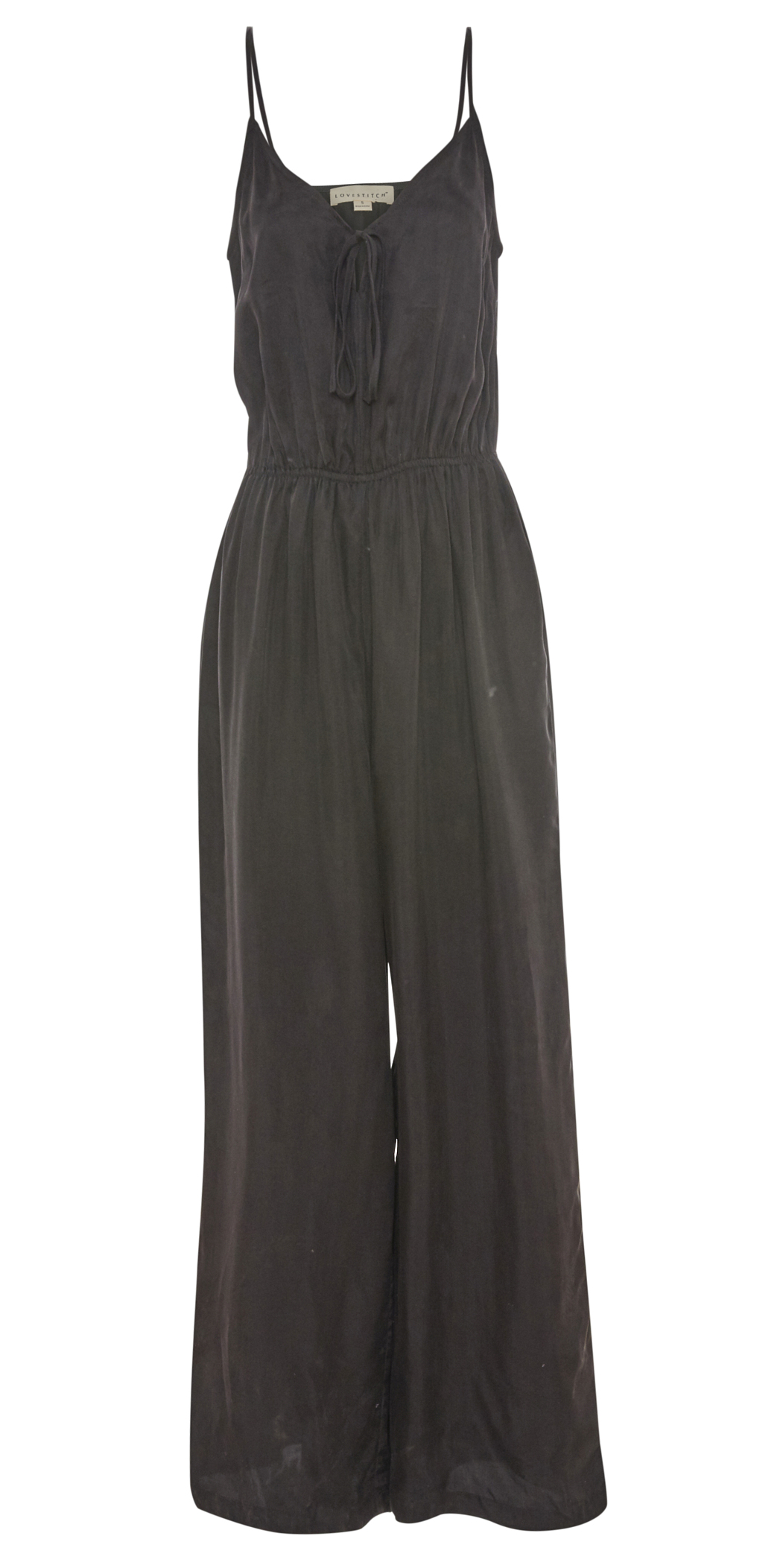 Sleeveless Wide Leg Jumpsuit