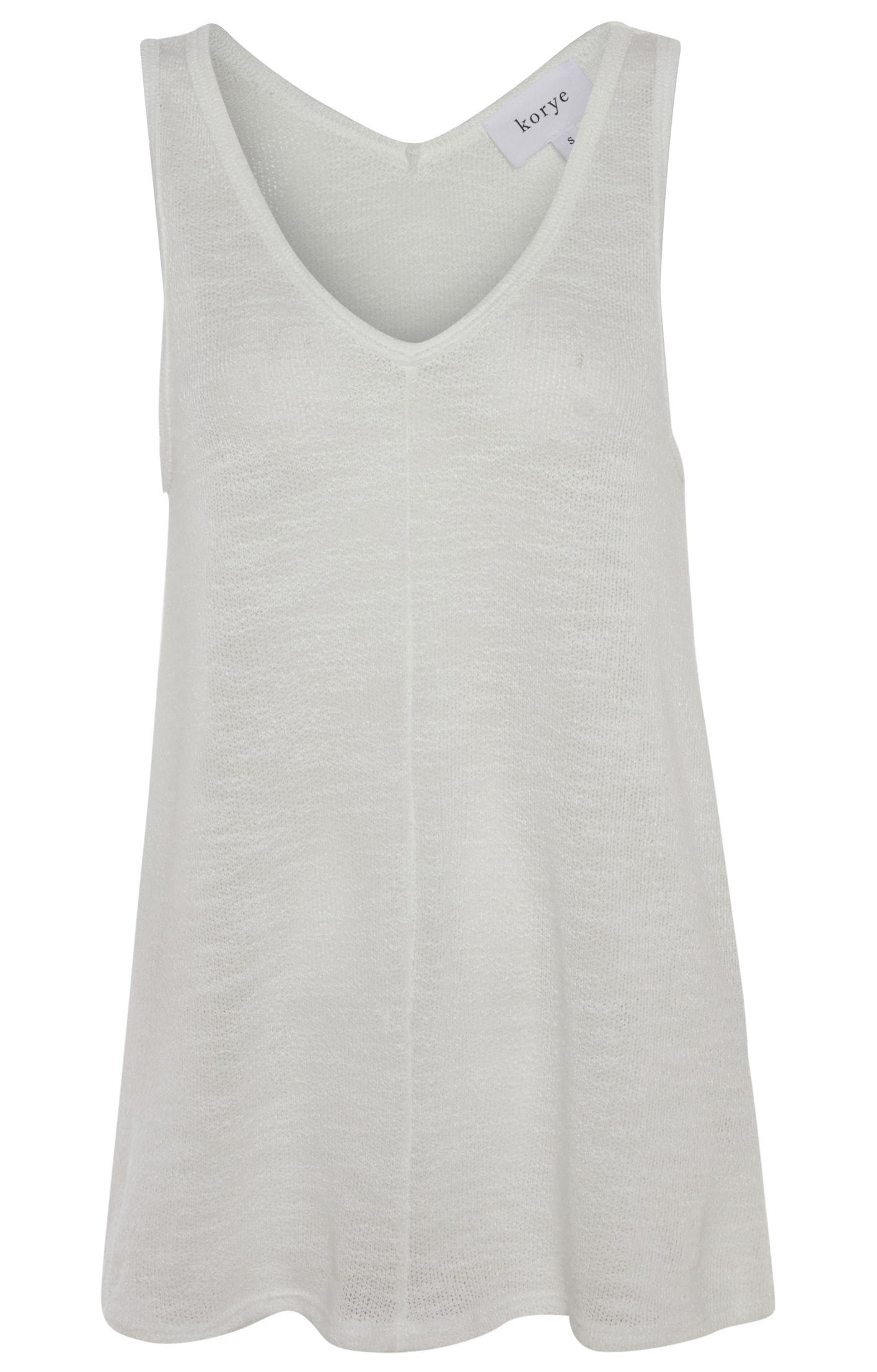 Slub V-Neck Tank