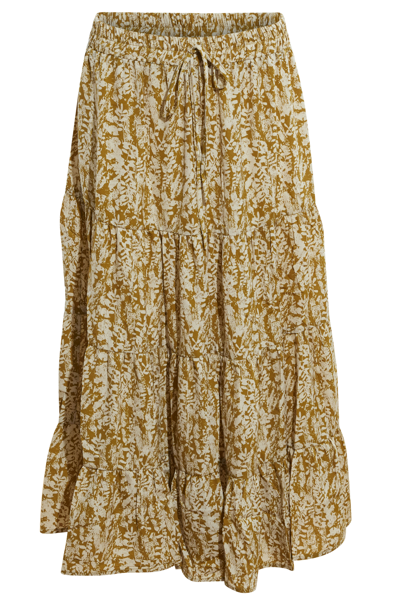 Tiered Midi Skirt