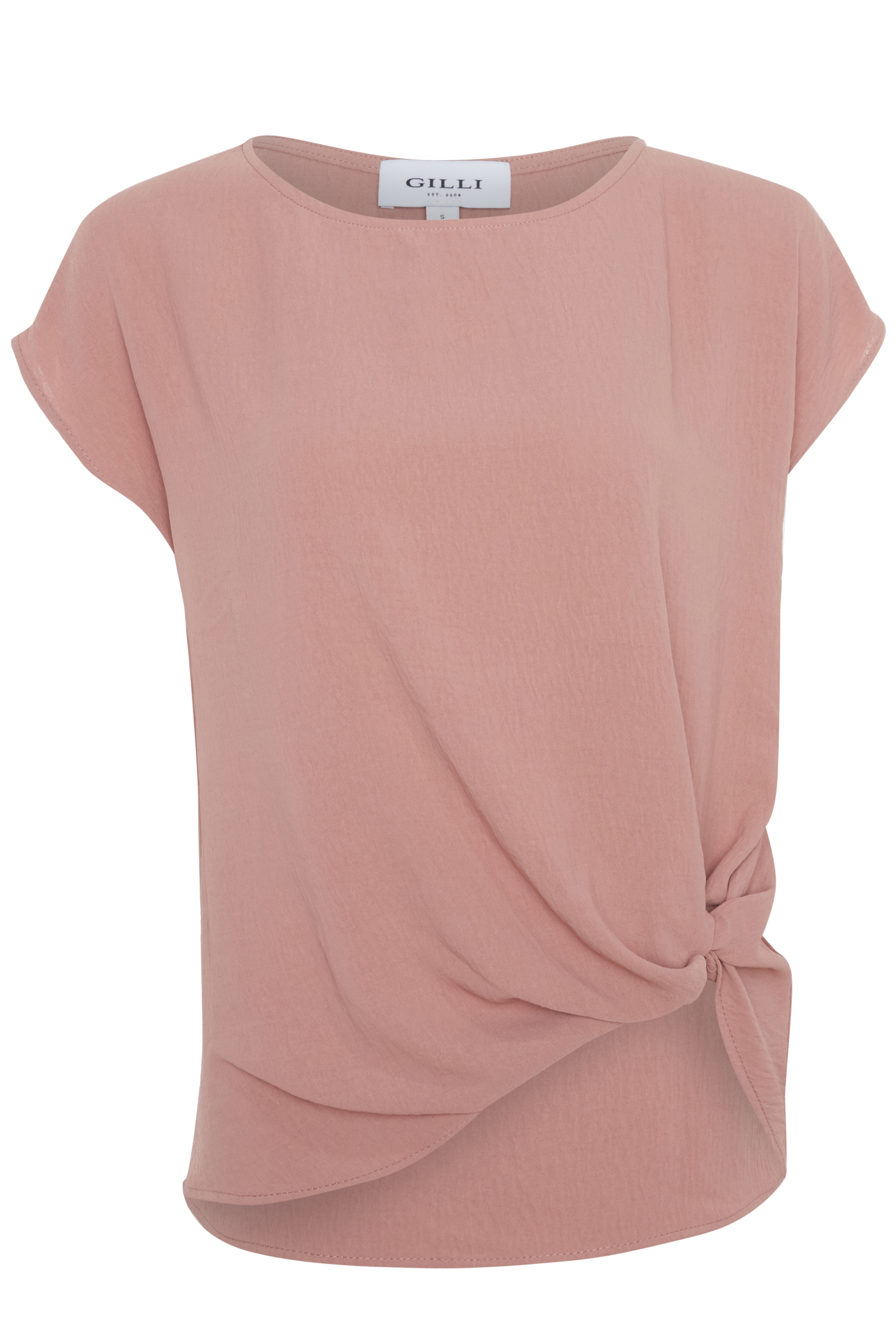 Side Knot Short Sleeve Top