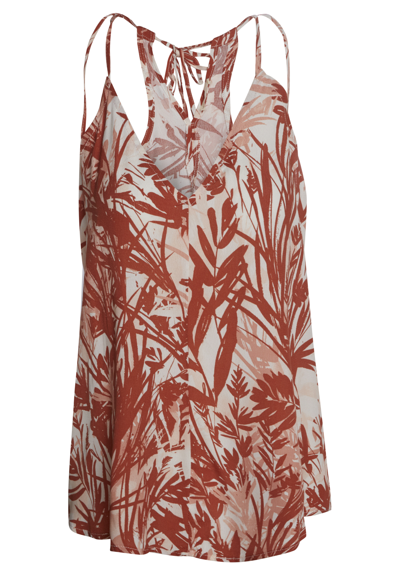 Printed Tie Back Cami