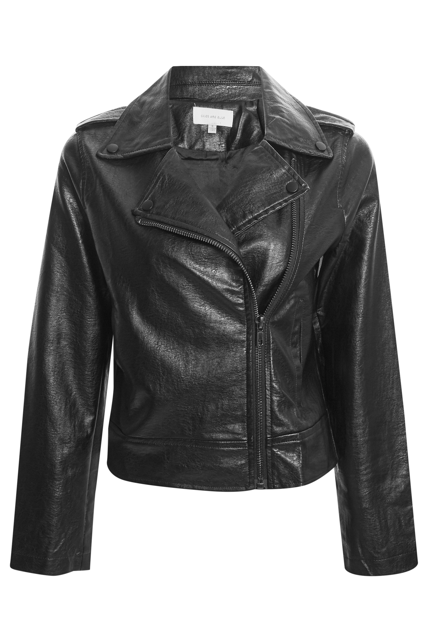 Skies Are Blue Vegan Leather Moto Biker Jacket