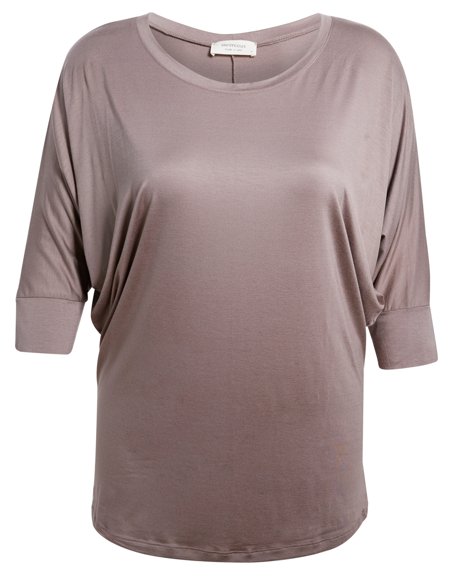 Nina Dolman Round Neck Modal Jersey Top