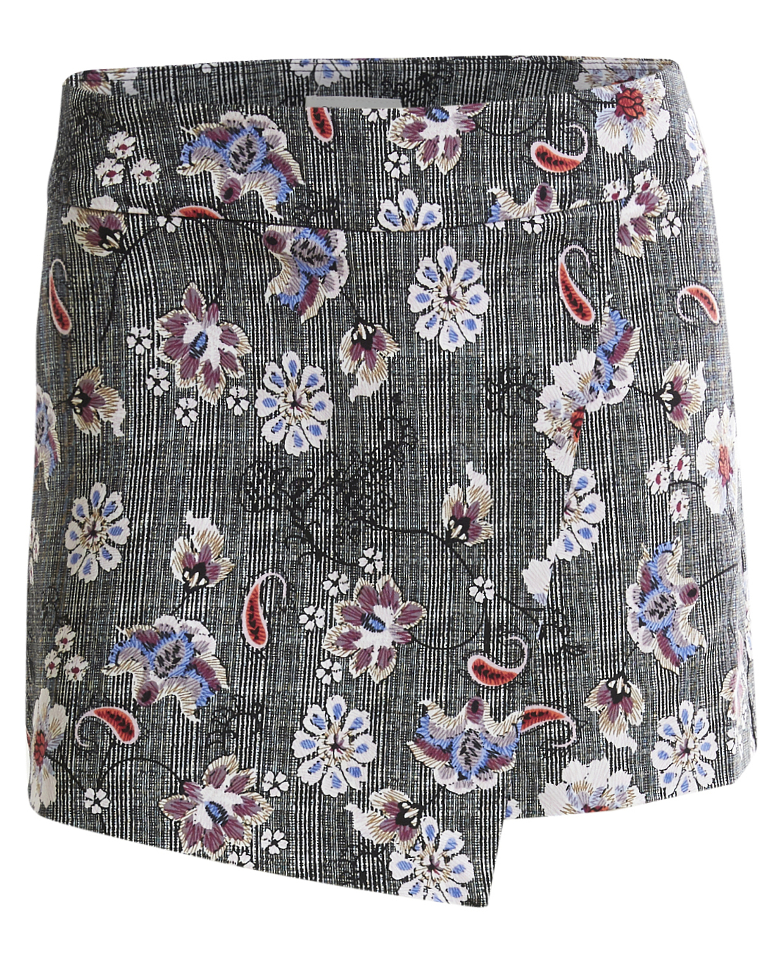 Pull-On Printed Skort