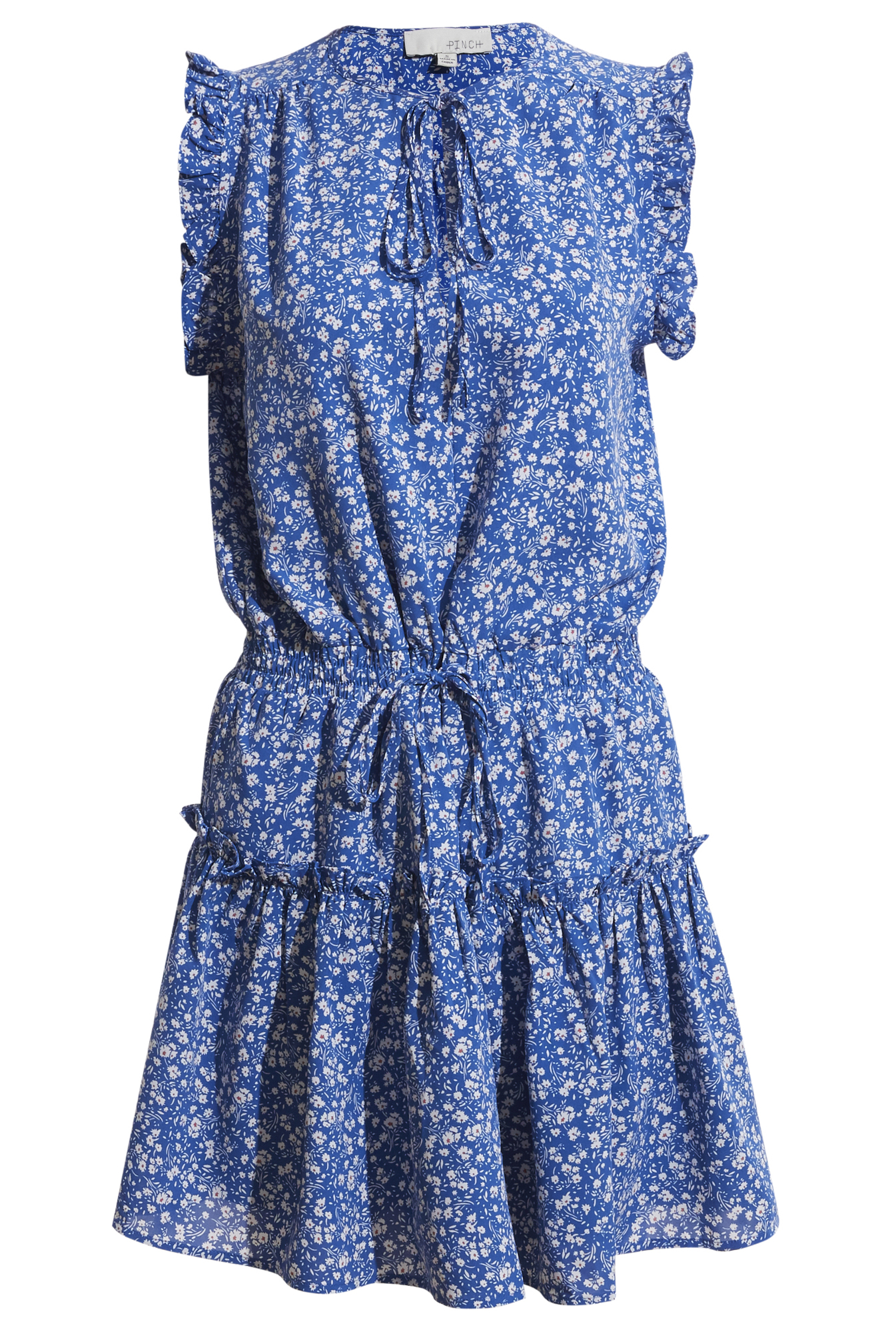 Sleeveless Tiered Mini Dress