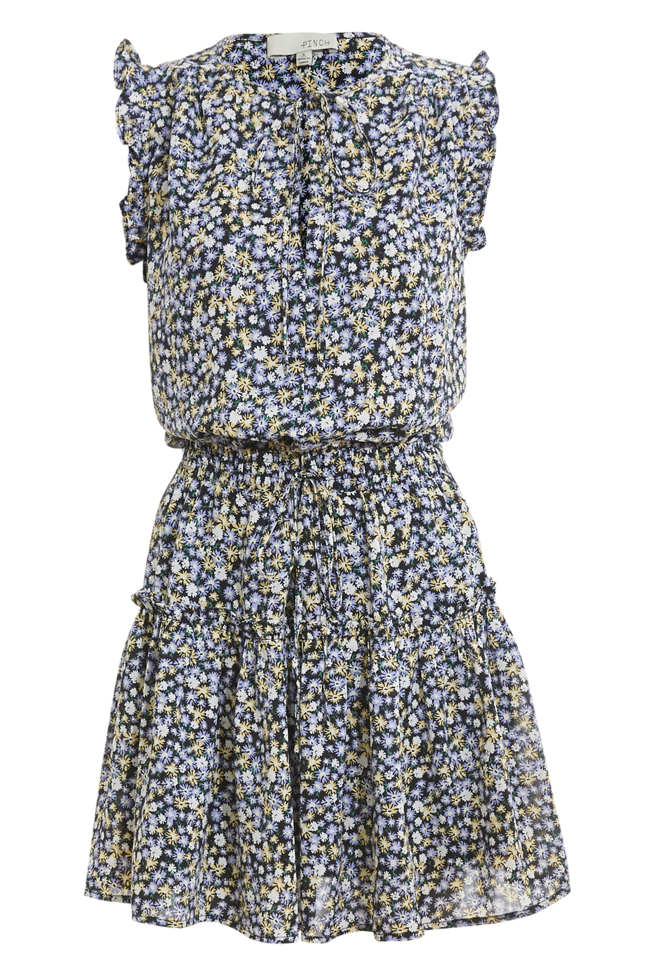 Floral Ruffle Mini Dress