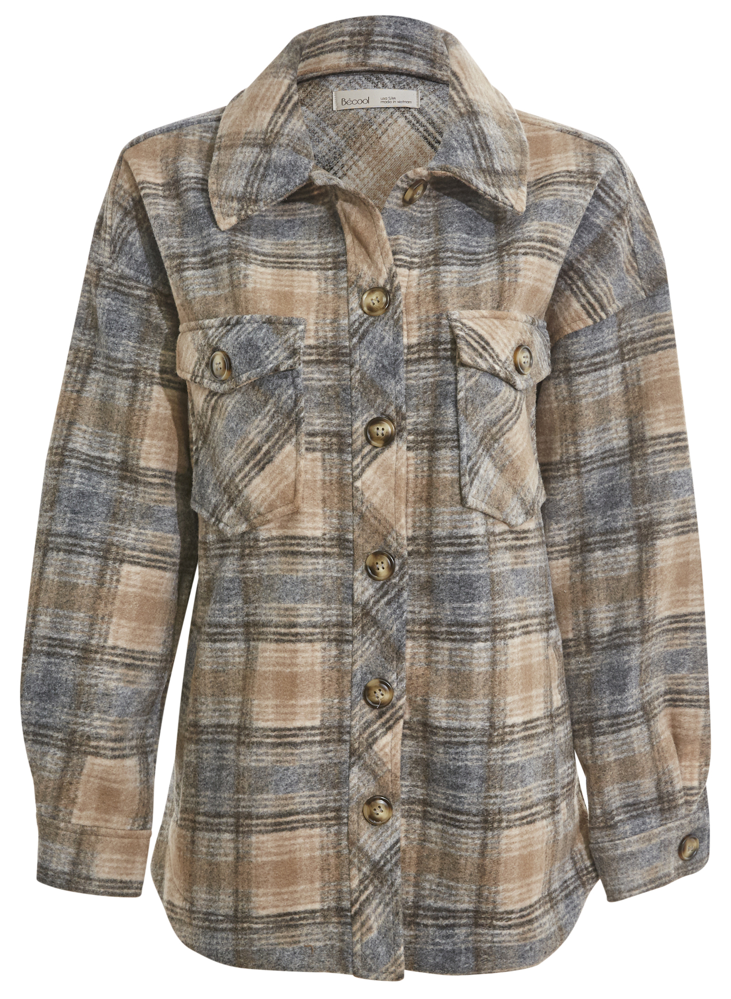 Oversized Plaid Shacket